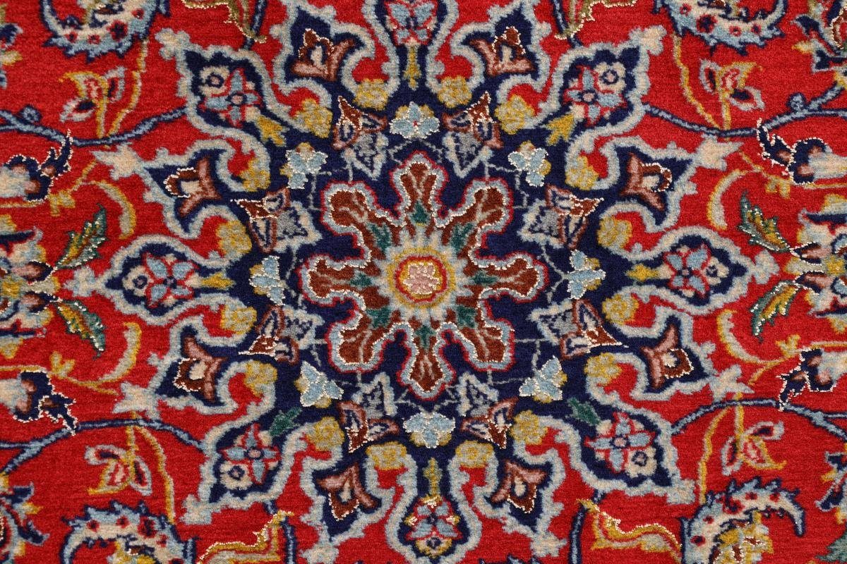 Orientteppich Isfahan Seidenkette 8 Trading, 96x115 rechteckig, Handgeknüpfter Nain Orientteppich, mm Höhe