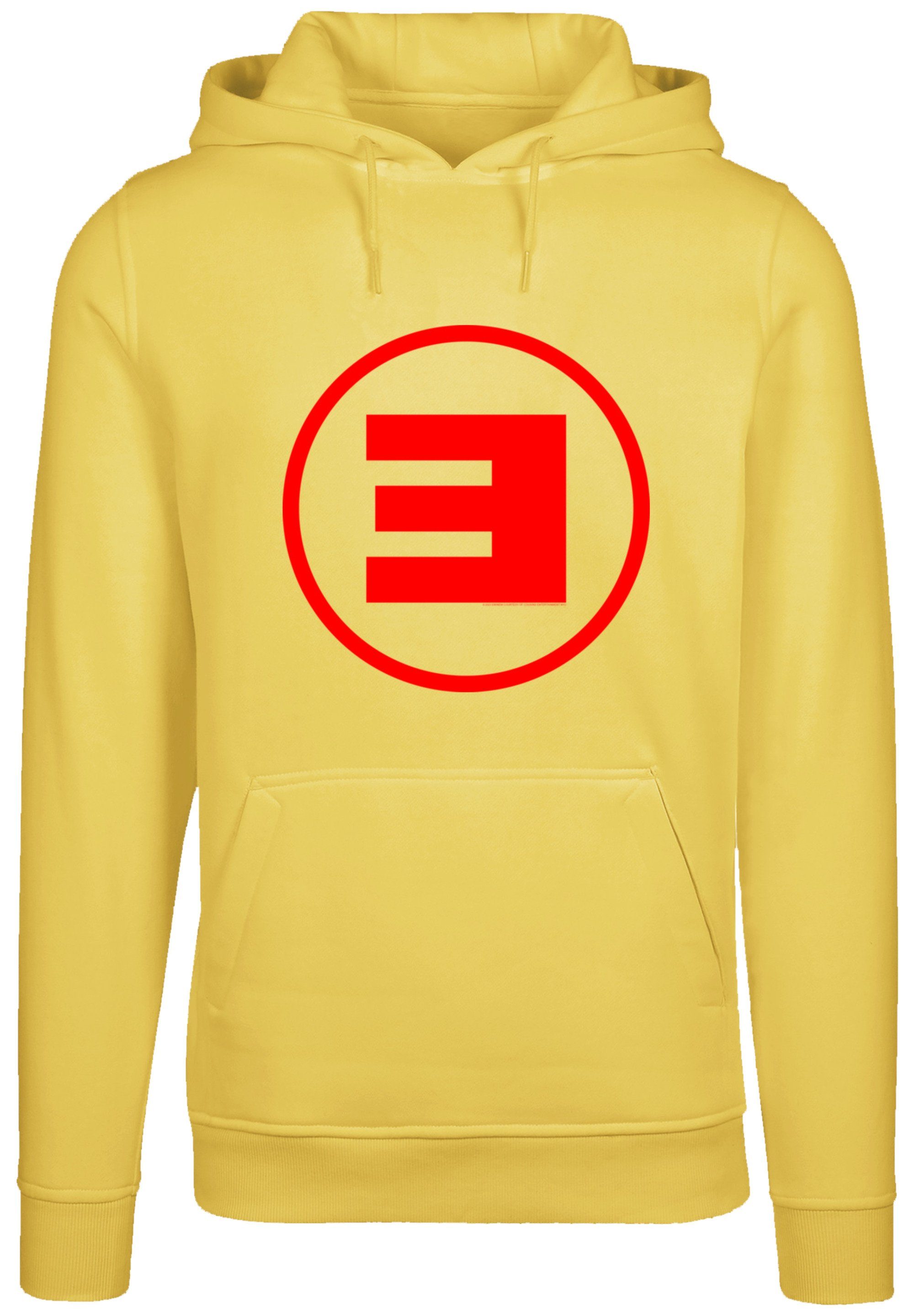 F4NT4STIC Hoodie Eminem Rock Hop Hip Rap taxi yellow E By Music Qualität, Off Circle Musik, Premium