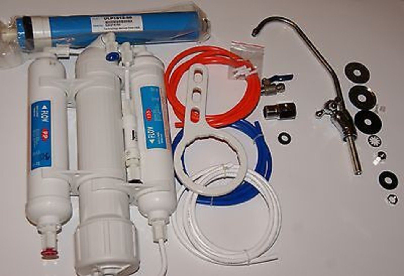 YESET Wasserhahnfilter 3 Stufen UMKEHR-OSMOSE ANLAGE Wasserhahn WASSERFILTER