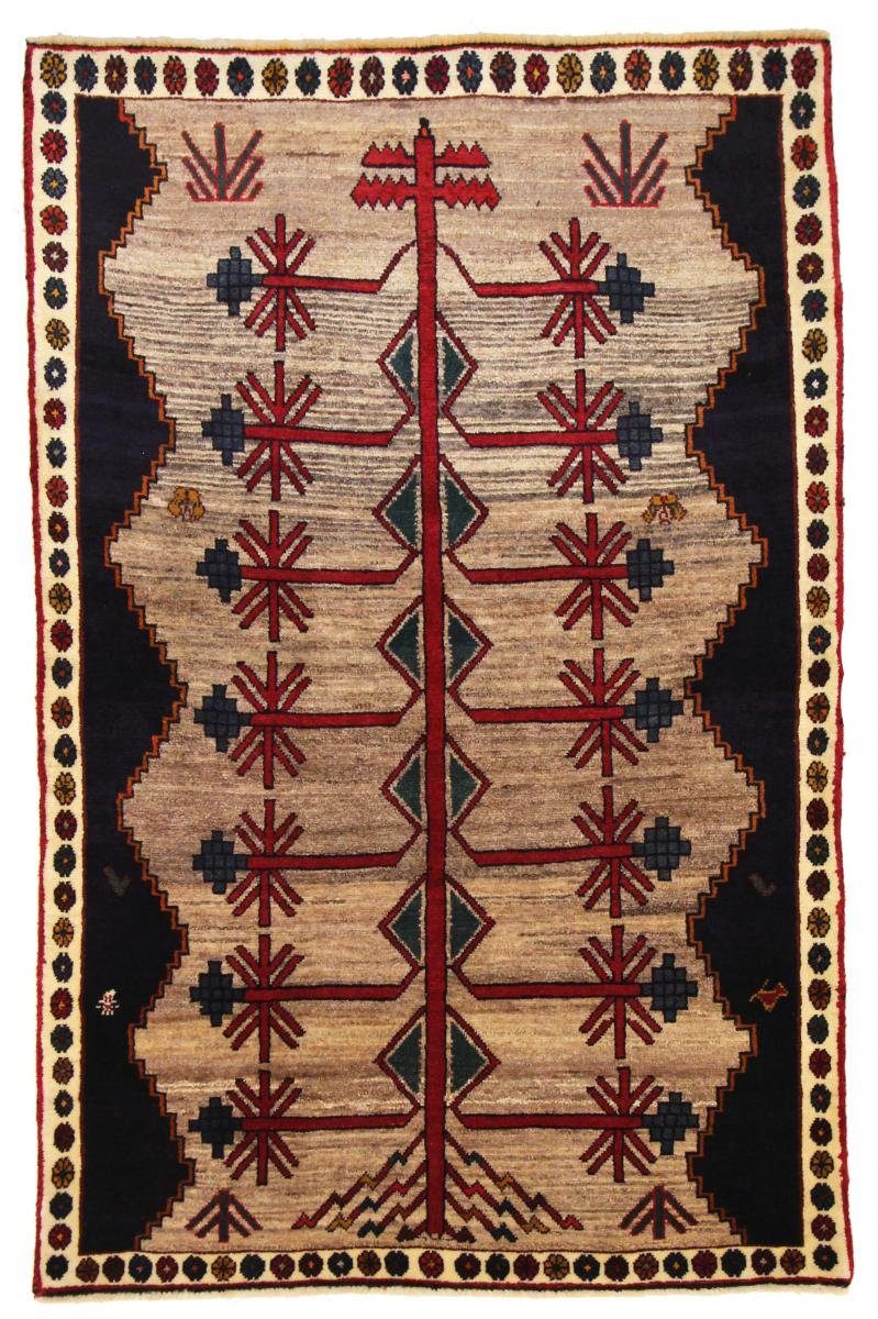 Orientteppich Ghashghai 121x198 Handgeknüpfter Orientteppich / Perserteppich, Nain Trading, rechteckig, Höhe: 12 mm