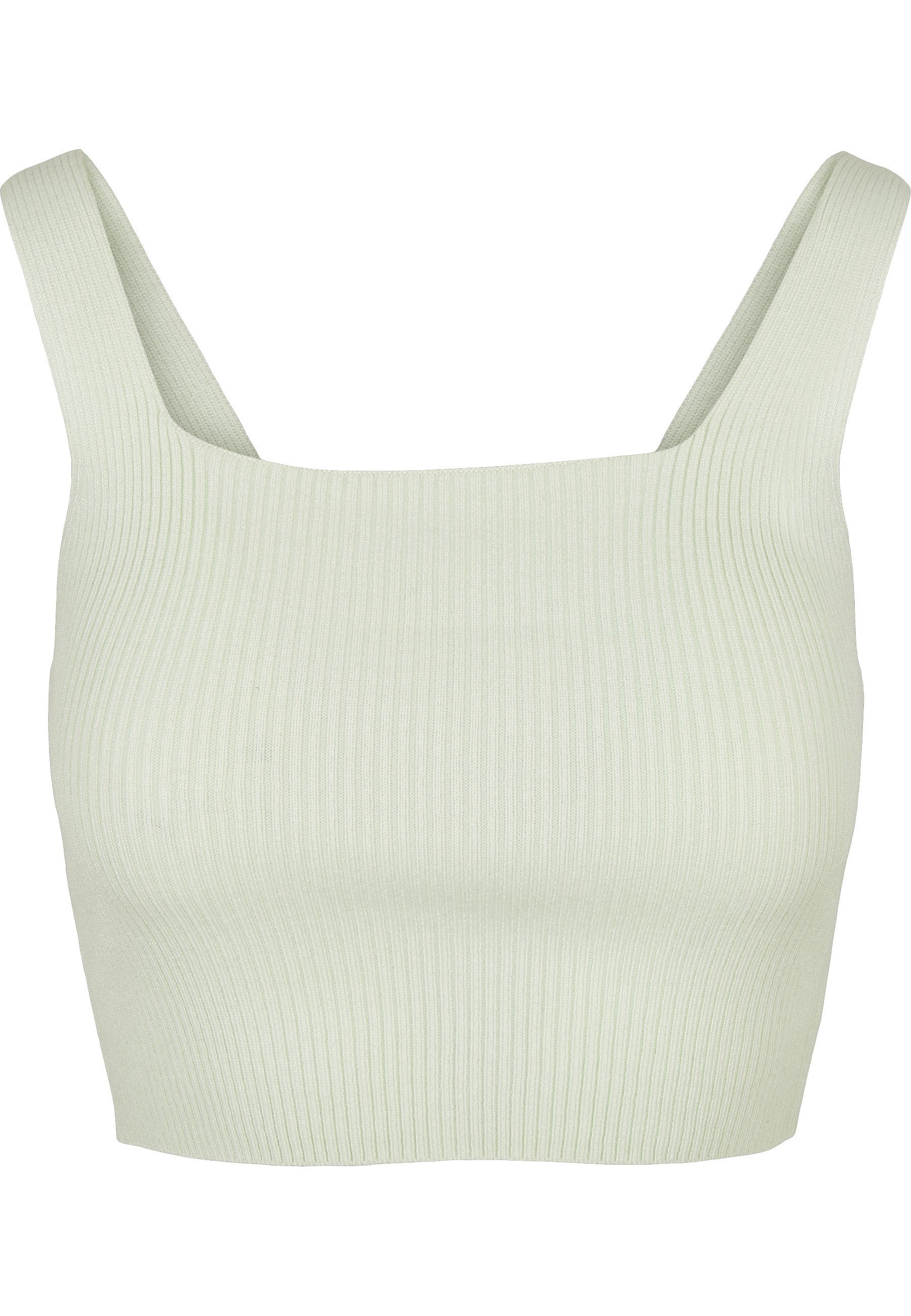URBAN CLASSICS Tanktop Urban Classics Damen Ladies Cropped Knit Top (1-tlg) günstig online kaufen