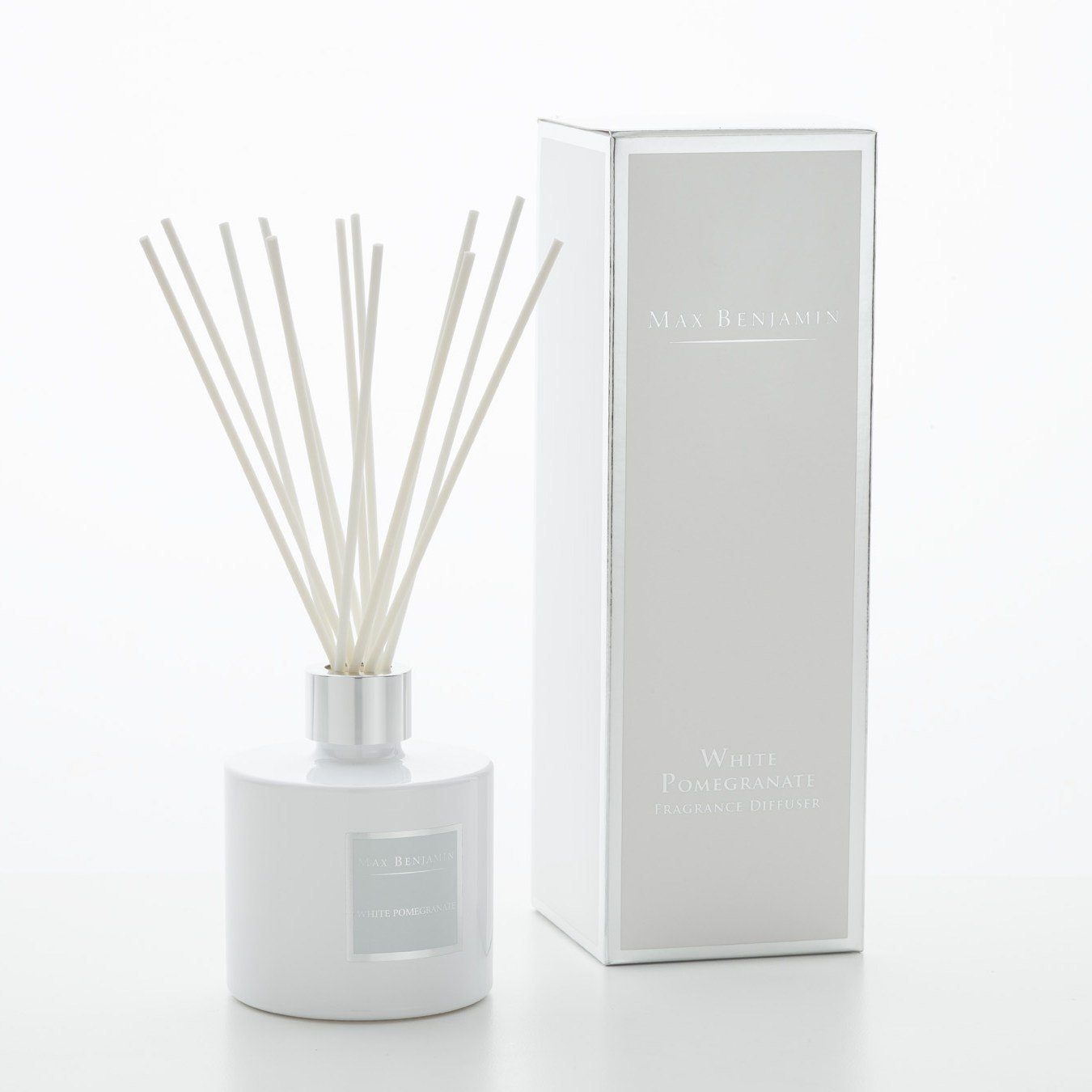 Max Benjamin Diffuser White Pomegranate 150 ml, Duftintensität lässt