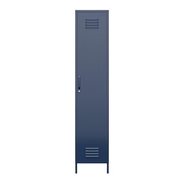 loft24 Spind Bradford Metallschrank, Kleiderschrank, Retro Design, Höhe 185 cm