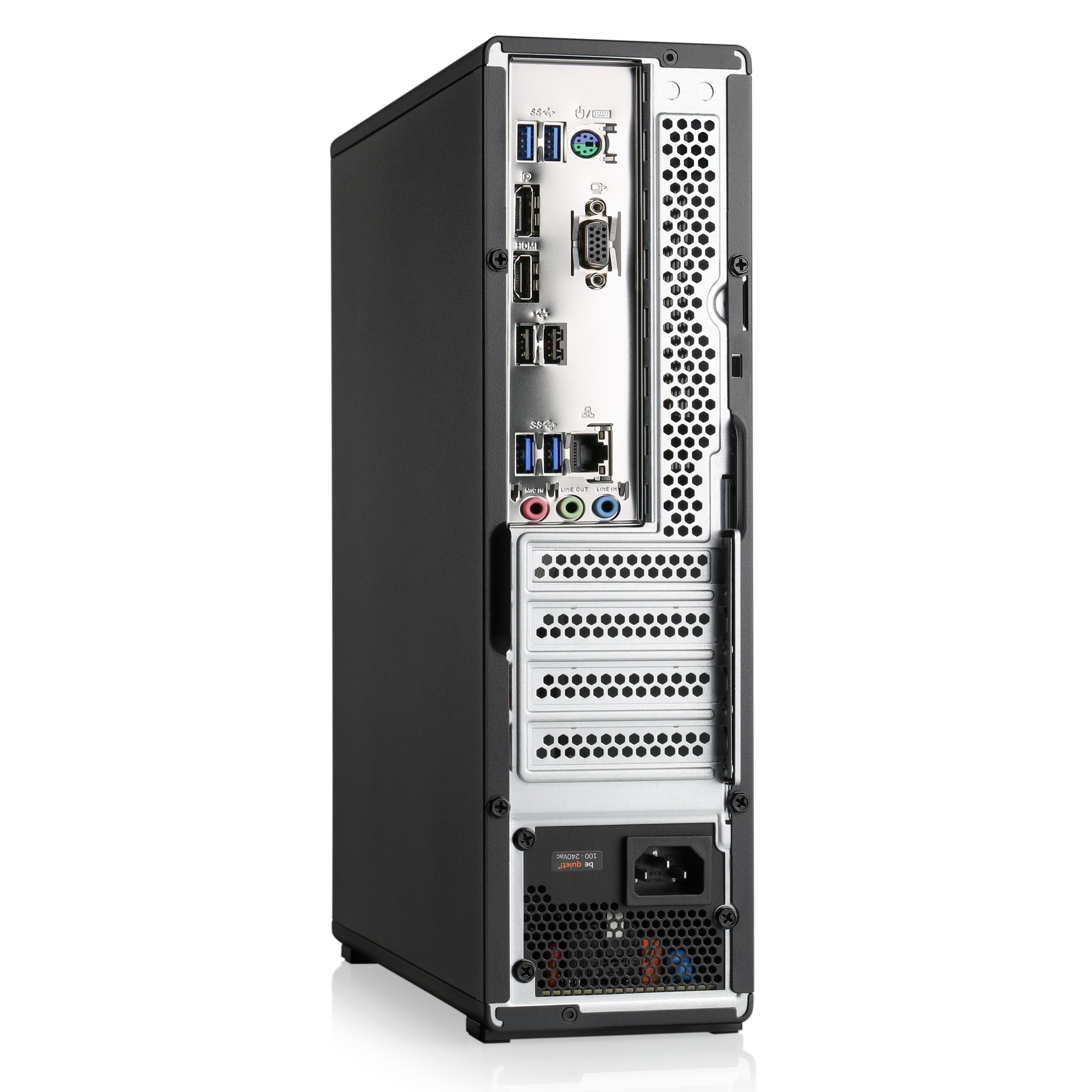 CSL Gemini Slim V24706 PC (AMD Ryzen 7 5700G, 0, 16 GB RAM, 1000 GB SSD, Luftkühlung) – Bild 4 von 5