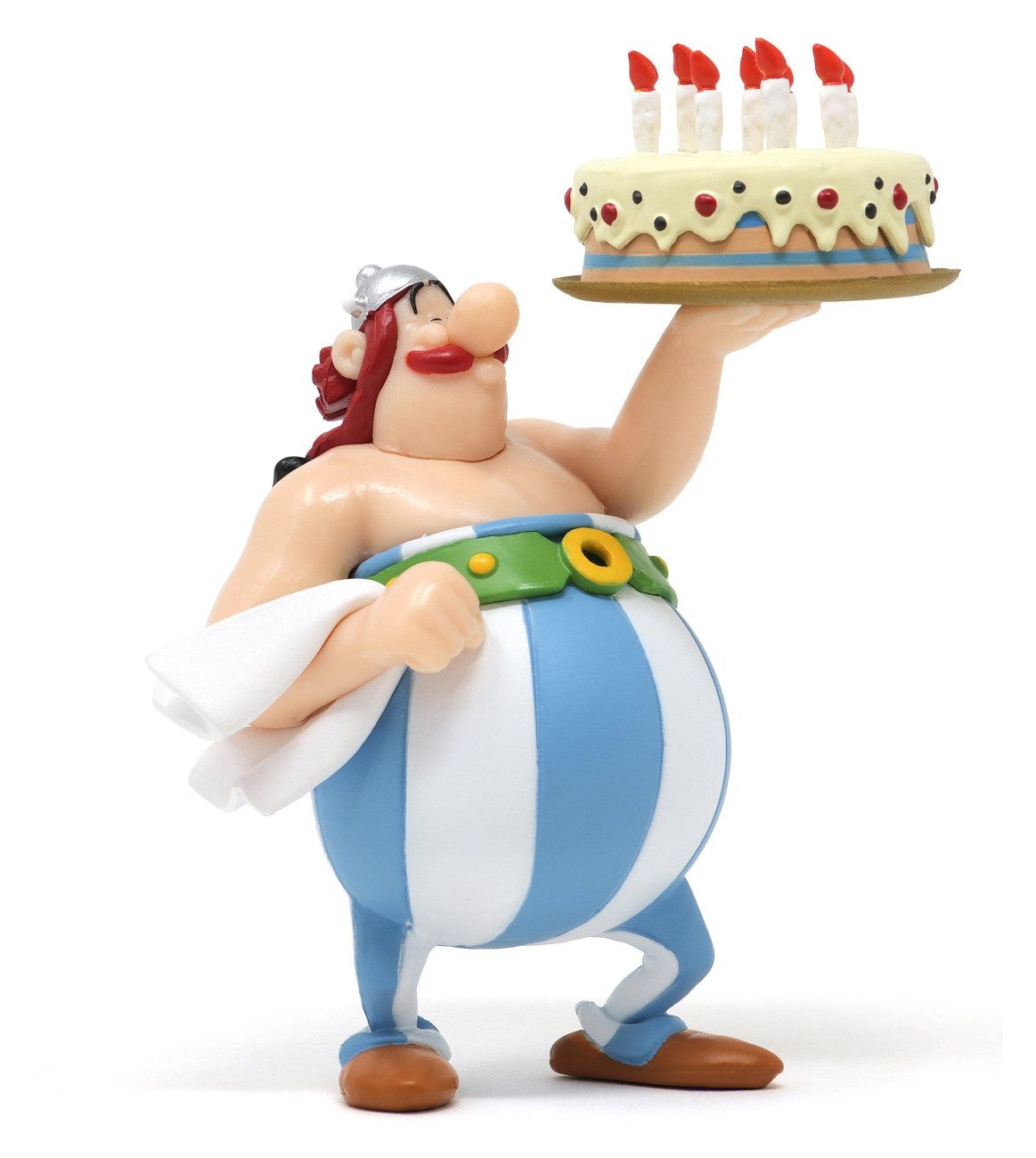 Plastoy Merchandise-Figur Asterix PVC Figur Obelix Alles Gute zum Geburtstag 8,5 cm
