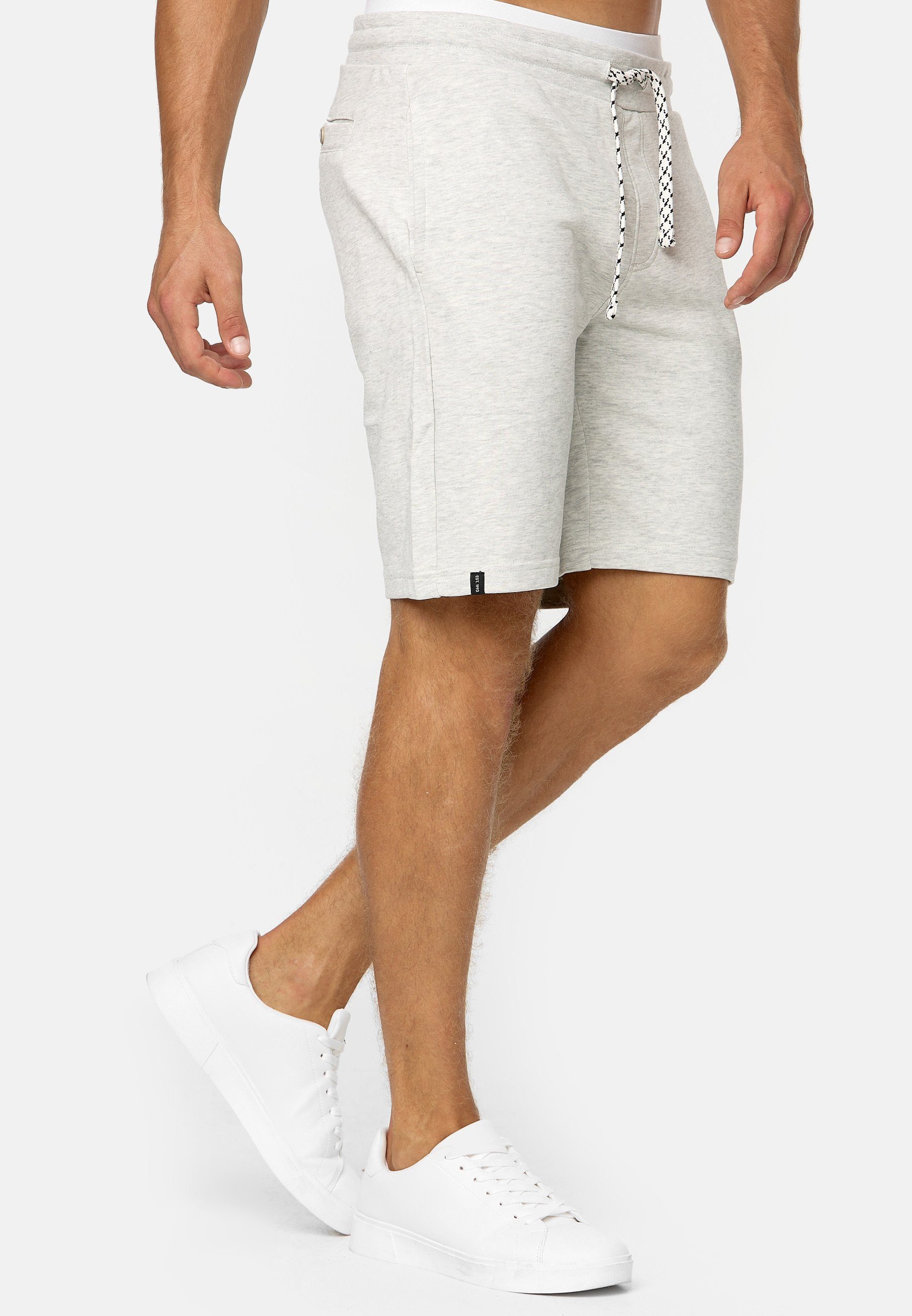 Aldrich Indicode Sweatshorts Mix Ecru