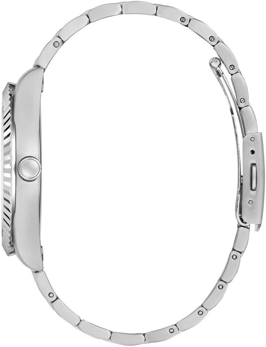 Guess Quarzuhr CONNOISSEUR GW0265G10, Armbanduhr, Herrenuhr, Datum, Wochentag, Edelstahlarmband