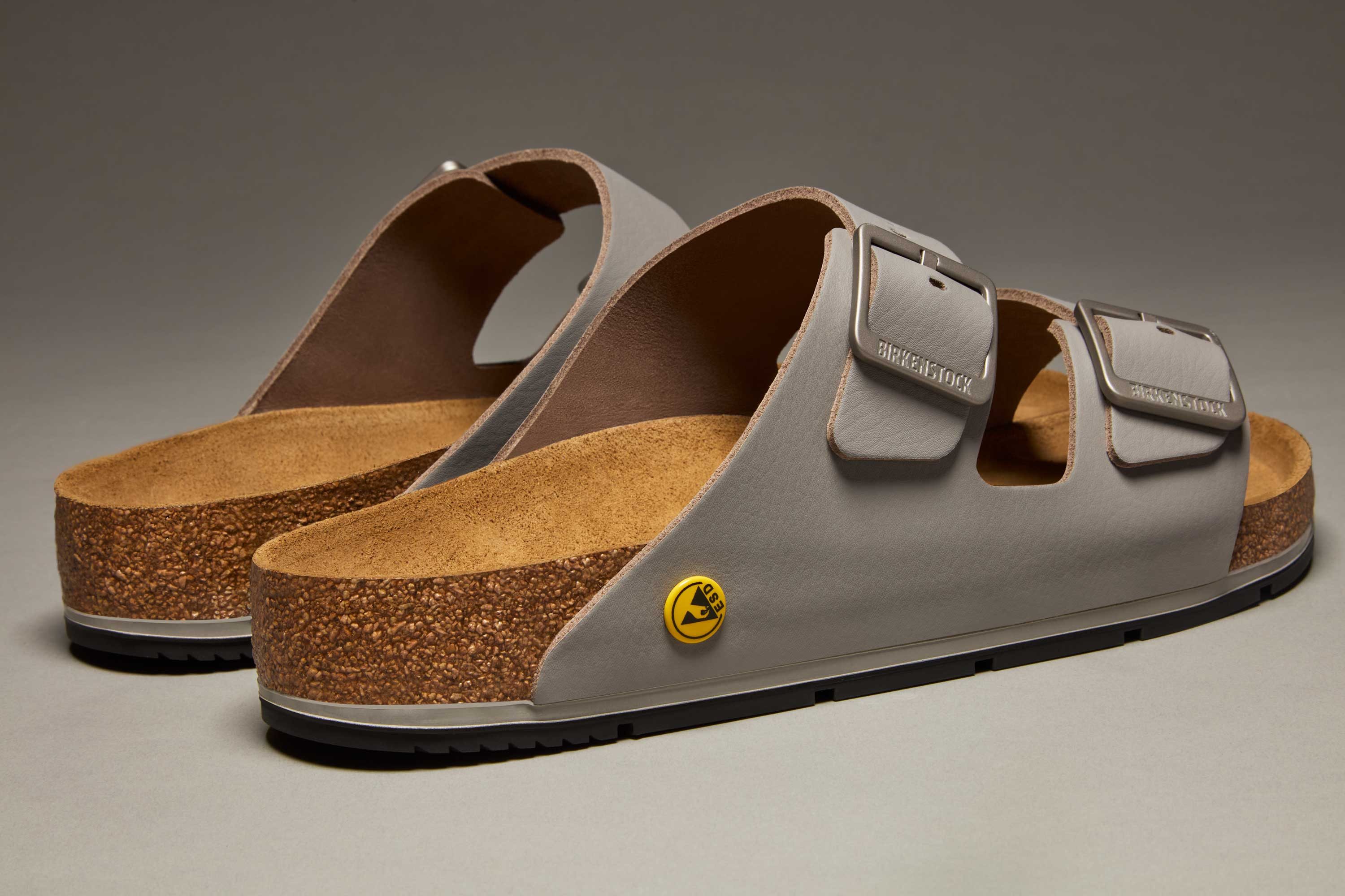 Birkenstock ARIZONA PRO ESD Pantolette Antistatisch mit rutschfester Laufsohle und verstellbaren Schnallen – Bild 4 von 5