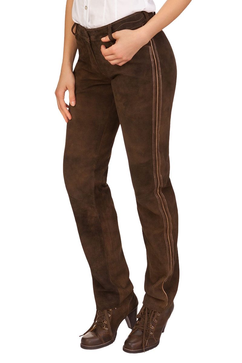 Lederhose Trachtenlederhose Damen - DEMO - aventin