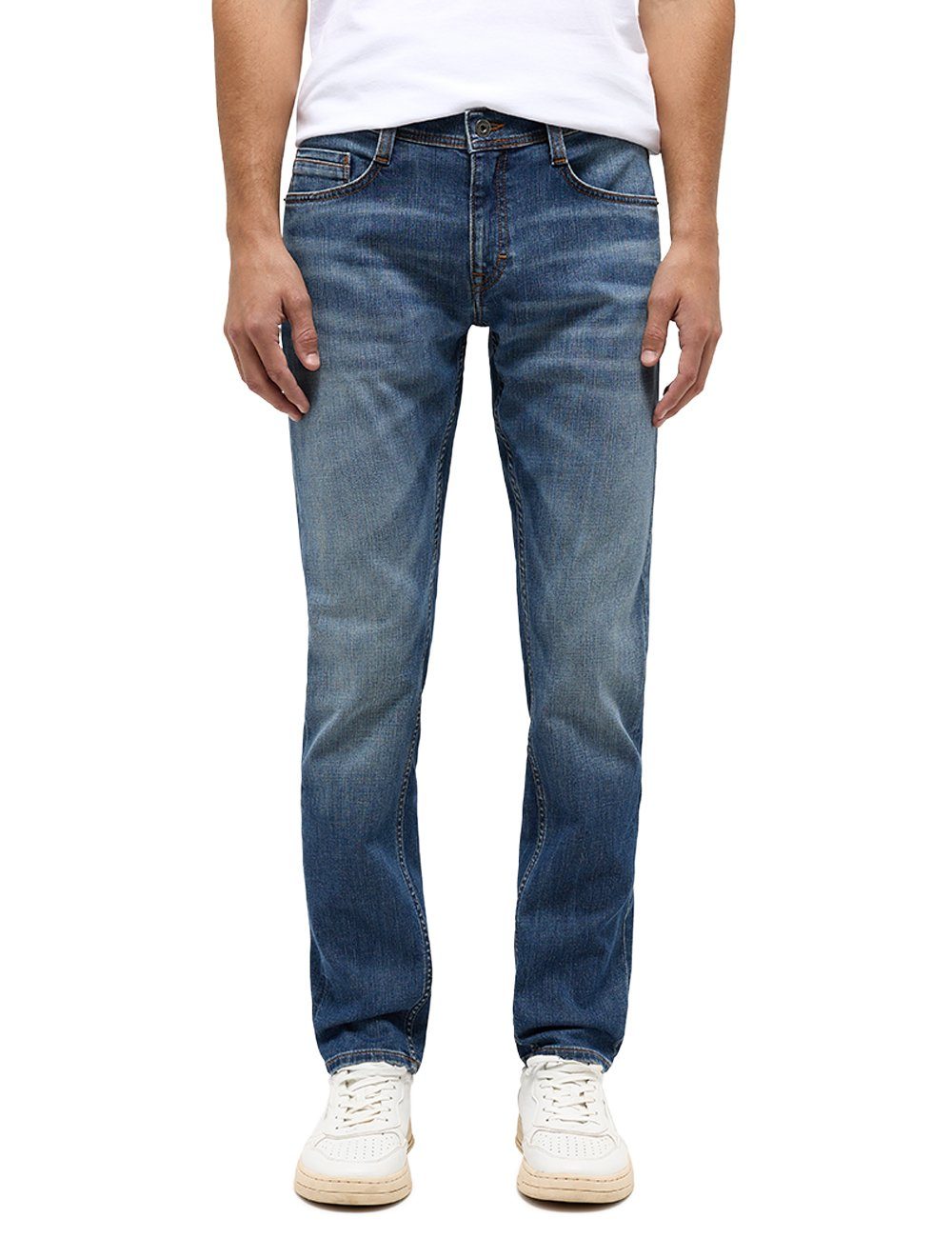 Slim-fit-Jeans OREGON blau TAPERED MUSTANG