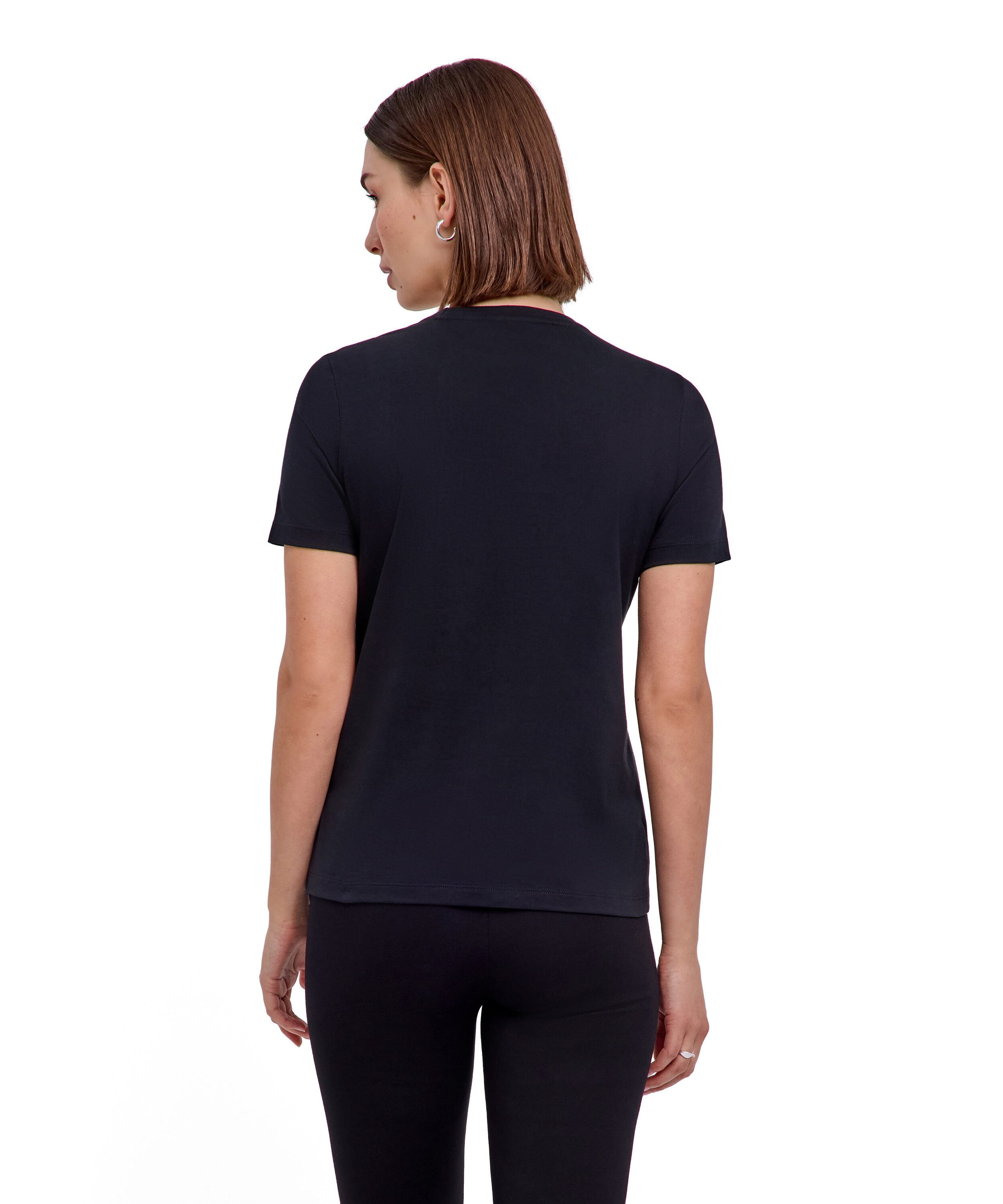 FALKE T-Shirt T-Shirt aus reiner Baumwolle (1-tlg., 1) aus reiner Baumwolle