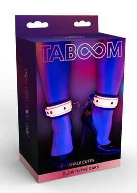 Taboom Fußfesseln Fußfesseln Glow in the Dark - rosa