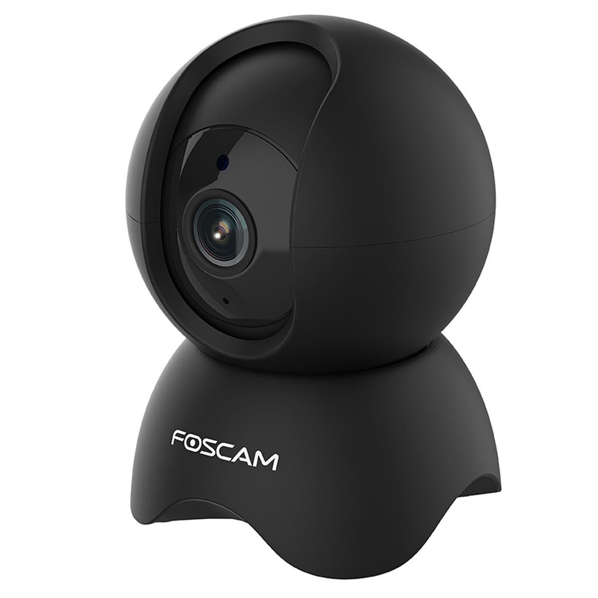 Foscam Überwachungskamera FOSCAM X5 5 MP Super HD WLAN schwenkbare und neigbare (Innenbereich, Nachtsicht, P2P-Funktion, 2-Wege-Audio, Micro-SD-Slot)