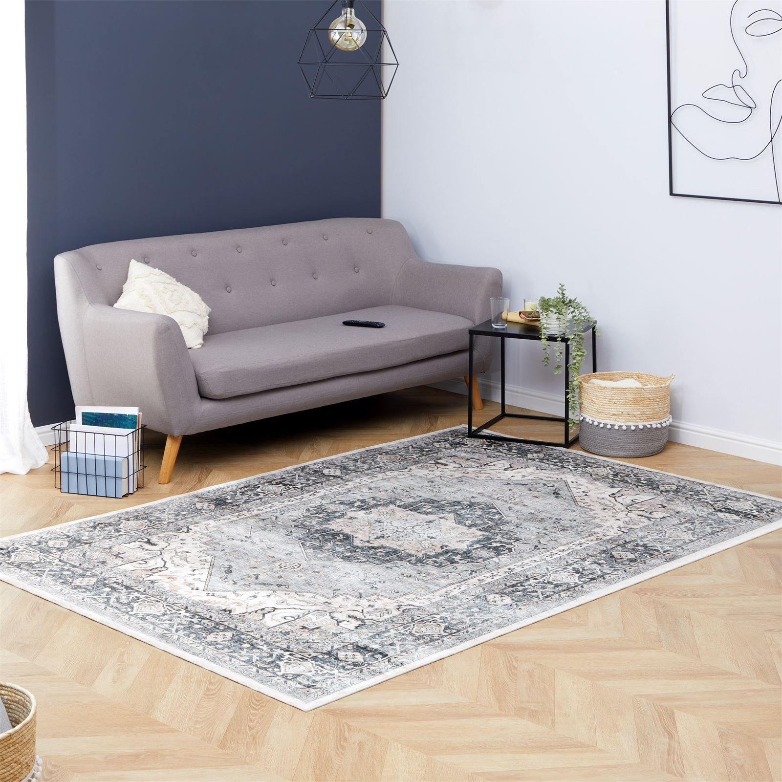 IDIMEX Teppich TRADITIONAL, Wohnzimmerteppich 160x230cm orientalisches Desi günstig online kaufen