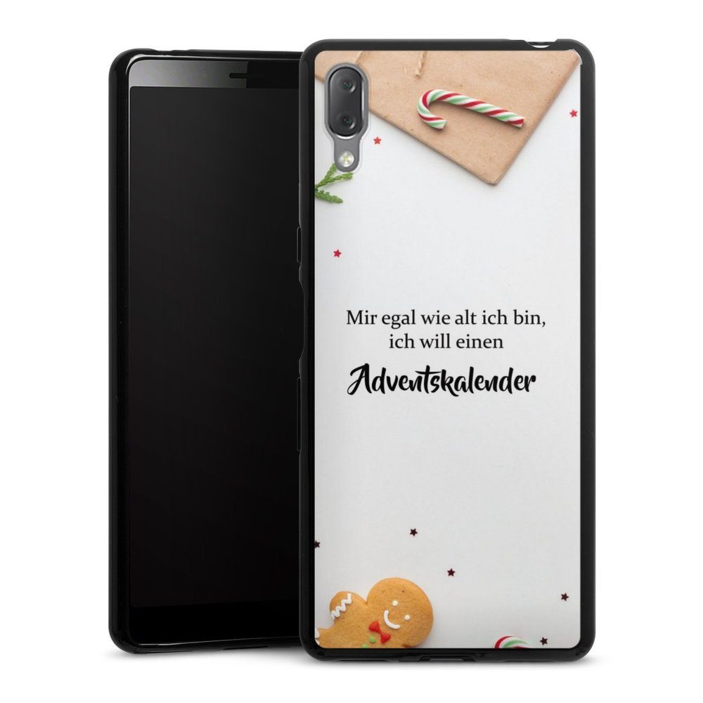 DeinDesign Handyhülle Egal wie alt ich bin, Hülle Sprüche Statement Weihnachten