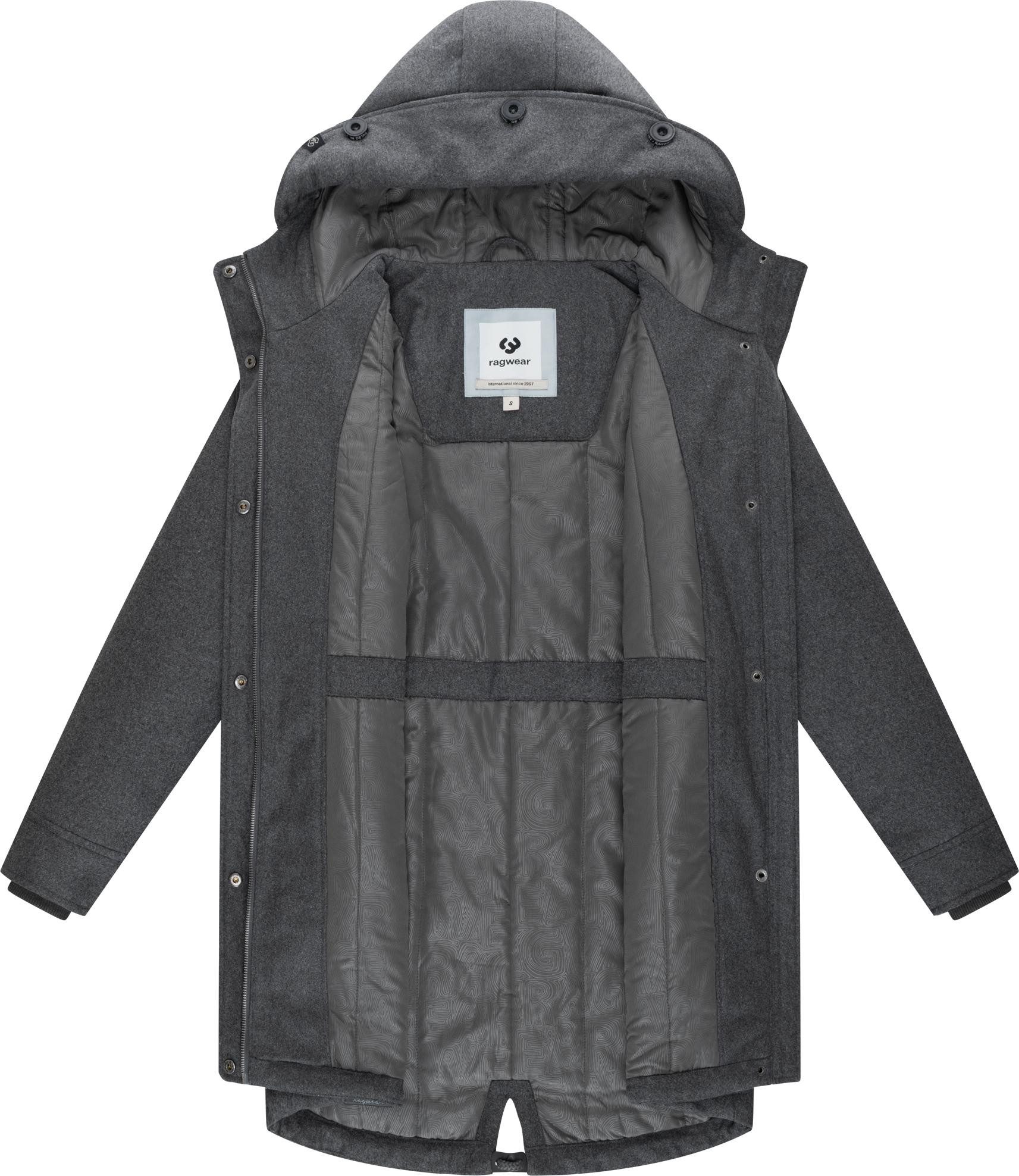 Ragwear Wintermantel Ellba Coat A YOUMODO Warmer Damen Winterparka mit großer Kapuze – Bild 5 von 5