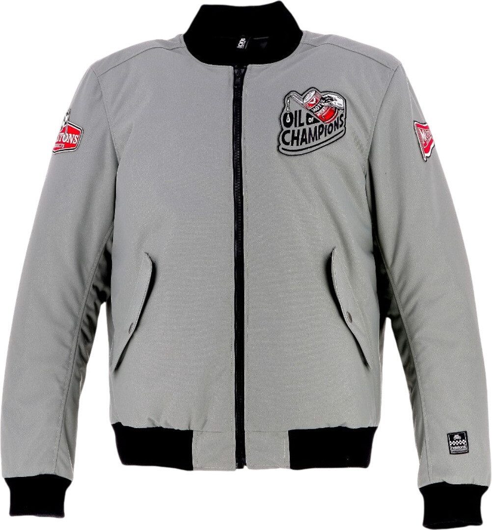 Helstons Motorradjacke Twin Motorrad Textiljacke Rückenprotektor enthalten,Ellenbogenprotektoren enthalten,Schulte