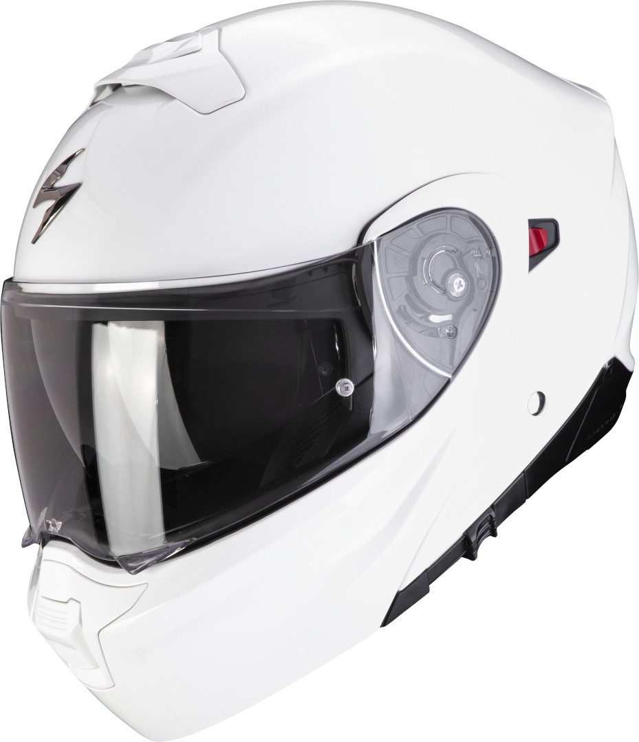 Scorpion Exo Motorradhelm EXO 930 Evo Solid Klapphelm, integriertes Sonnenvisier