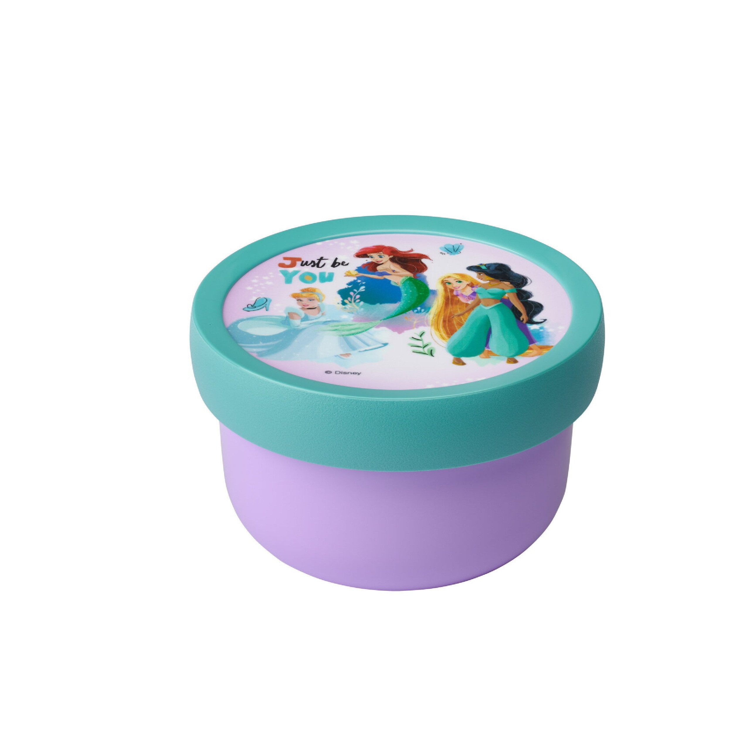 Mepal Lunchbox Obstbox für Kinder 300 ml, spülmaschinen- und mikrowellenfest, BPA-frei, Disney Princess Design