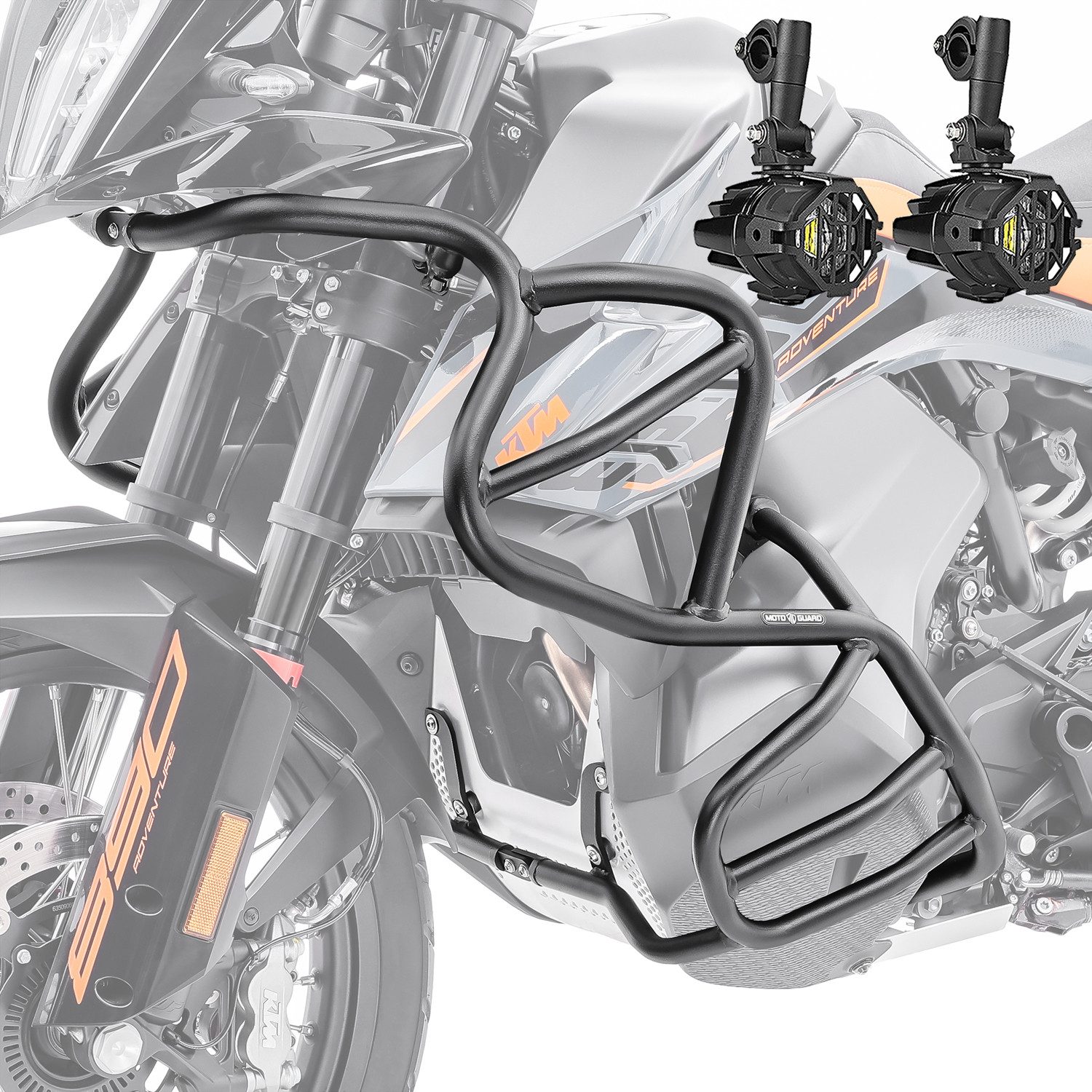Motoguard Motor-Schutzhülle Set Sturzbügel + Scheinwerfer für KTM 790 / 890 Adventure / R 19-22 KT