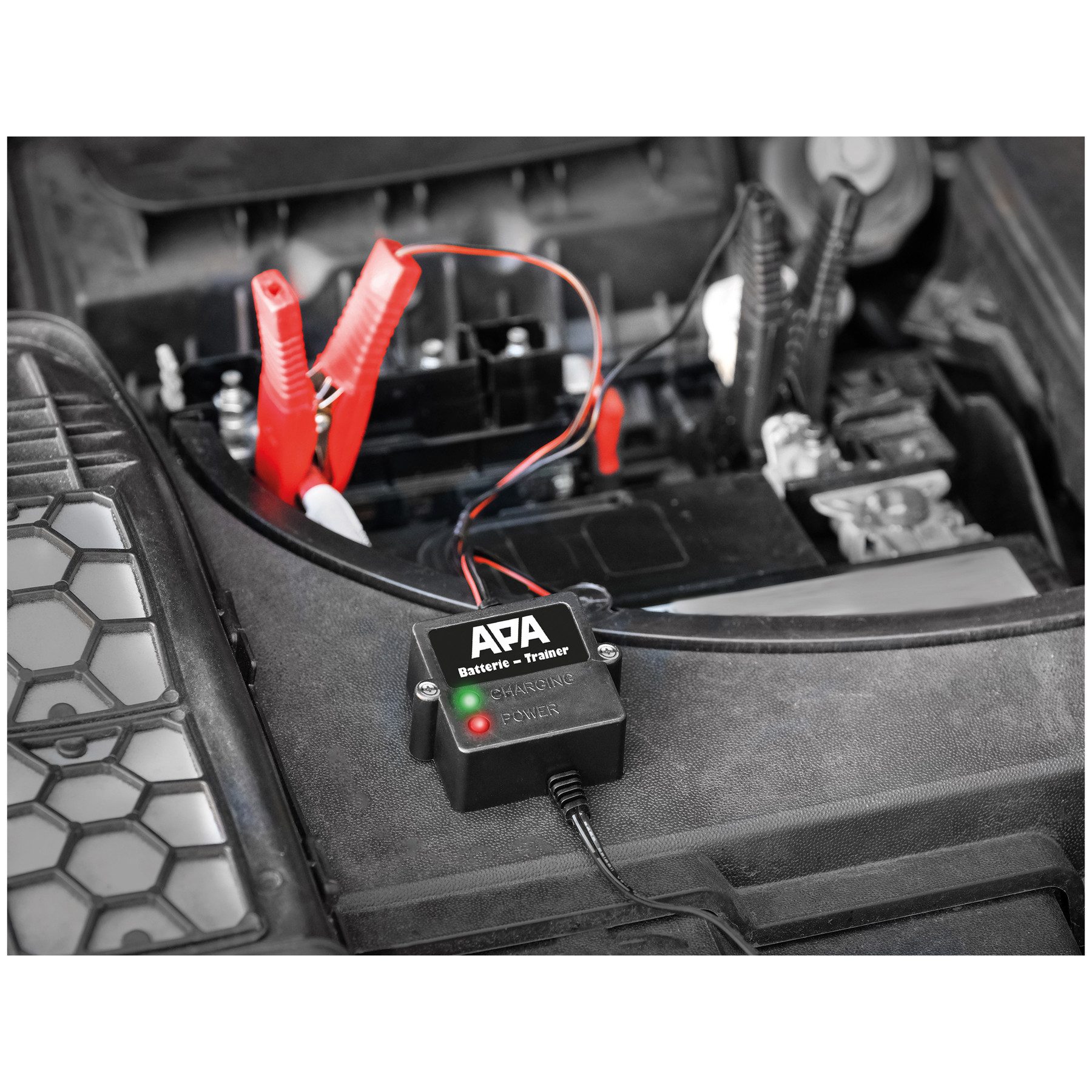 APA APA Batterietrainer 16506, 12V, 500mA Autobatterie-Ladegerät