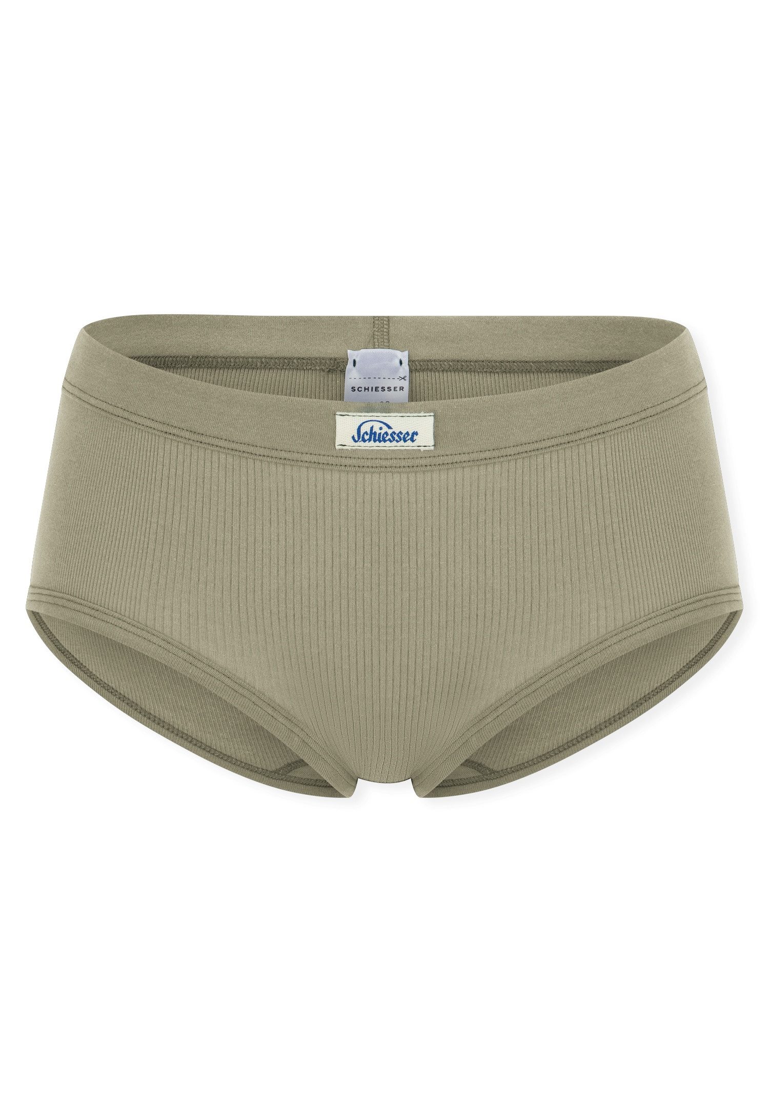 Schiesser Panty Revival Kollektion mit platziertem Rippmuster und breitem Bundgummi