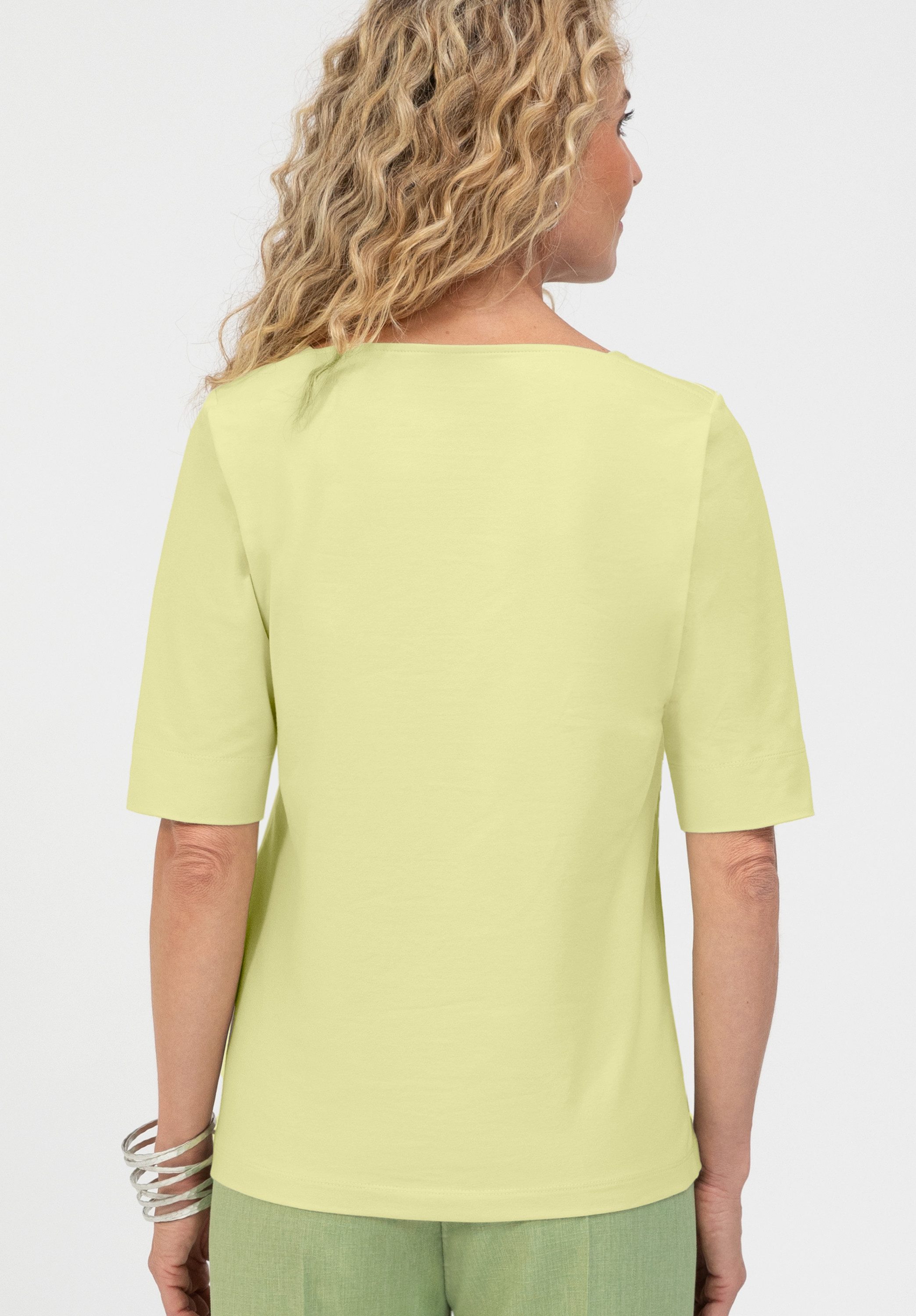 bianca Print-Shirt LOTTI mit modischem Frontprint in Trendfarbe