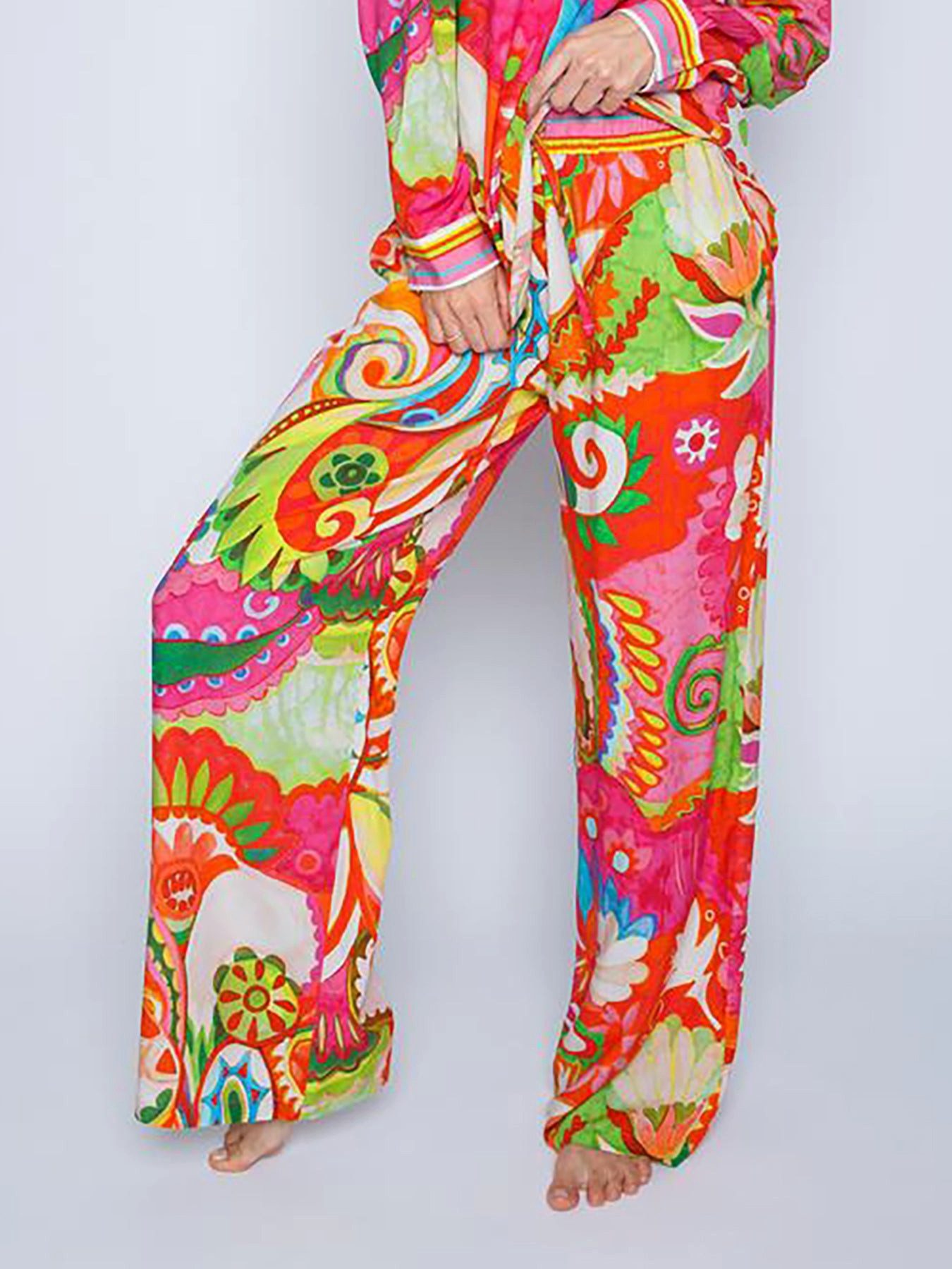 Emily Van Den Bergh Schlupfhose Multicolour Paisley