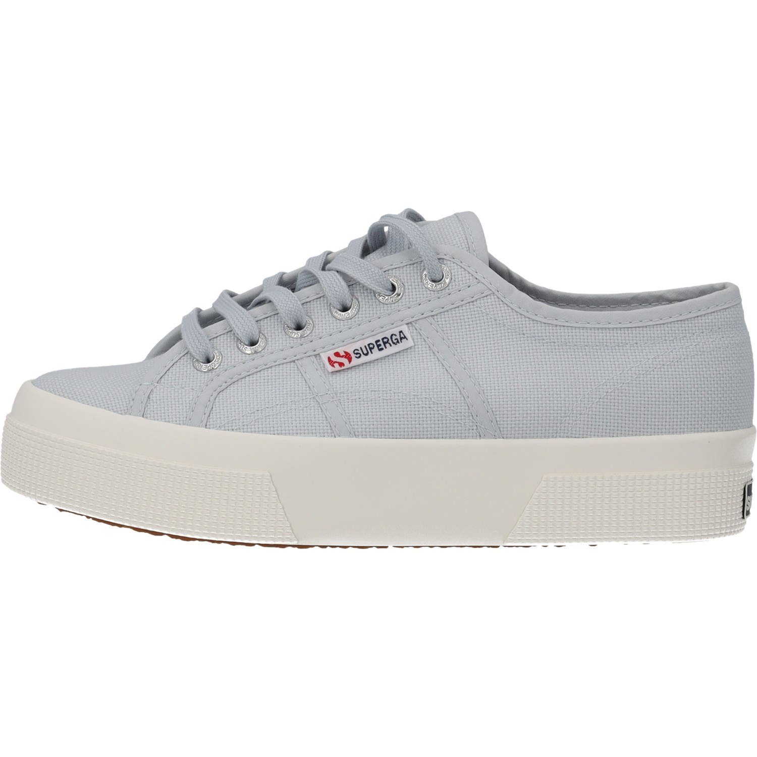 lilla S21384W Platform Schnürschuh Superga favorio grey (19801303) Superga 2740