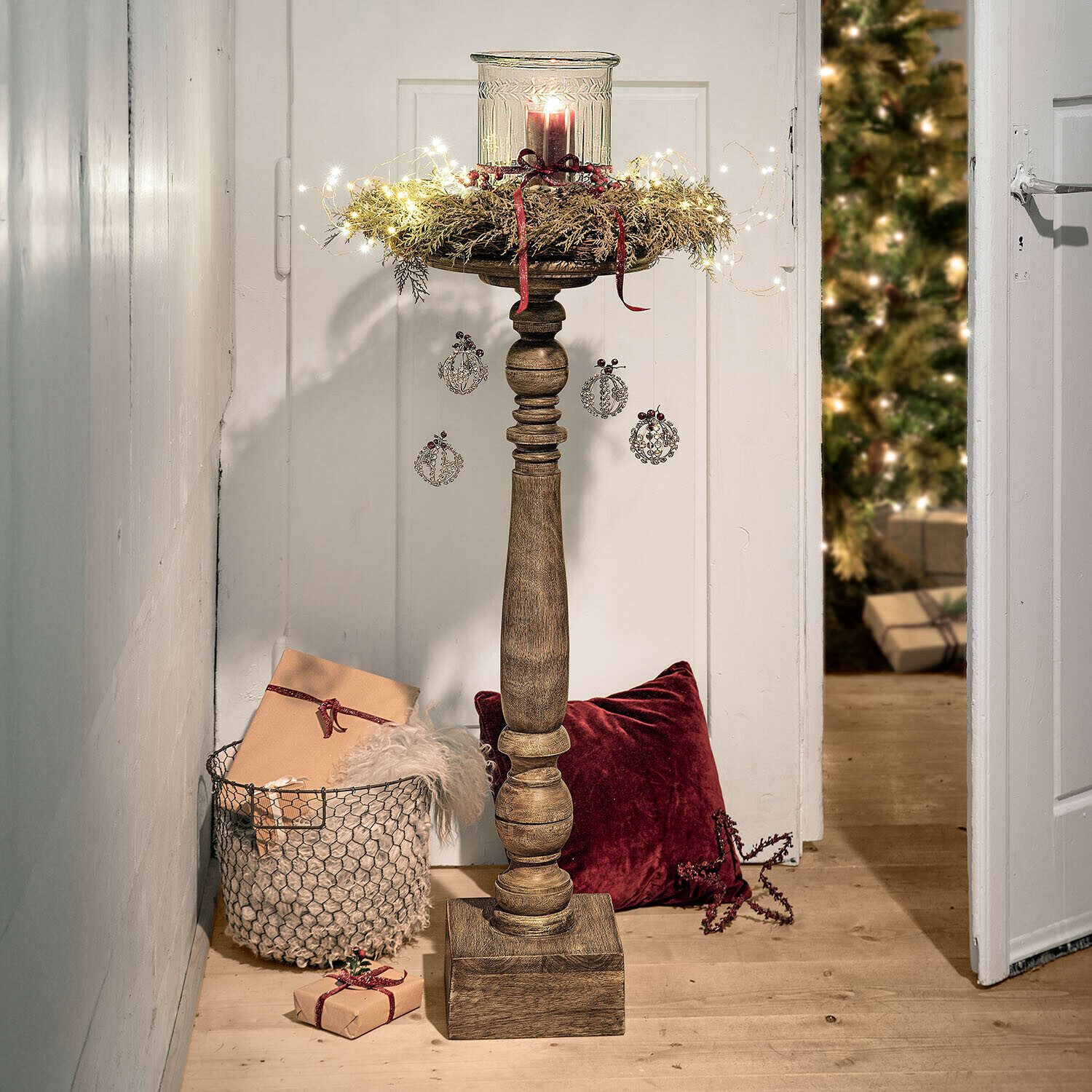 Mirabeau Kerzenständer Kerzenständer Lisounette braun