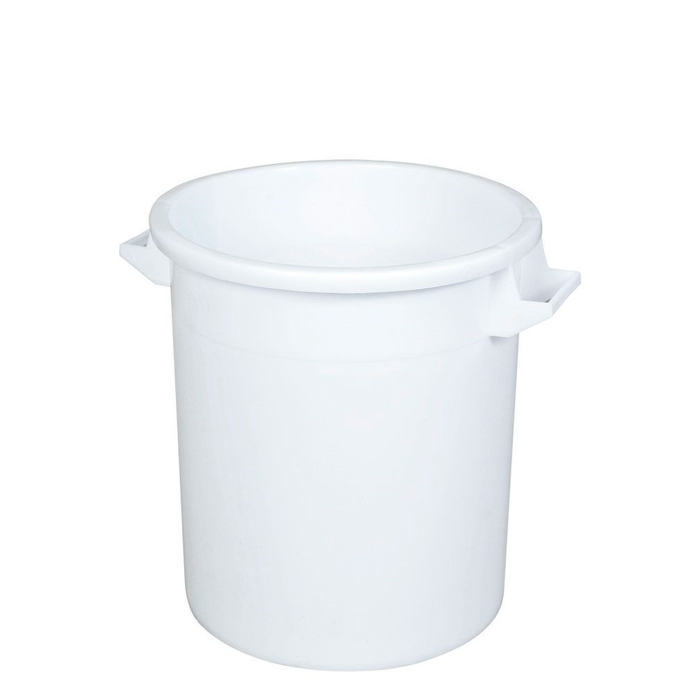 BRB-Lagertechnik Regentonne Rundtonne, 35 Liter, Ø oben/unten 390/315 mm, Höhe 415 mm, Hygienisch, stabil, stapelbar, vielseitig