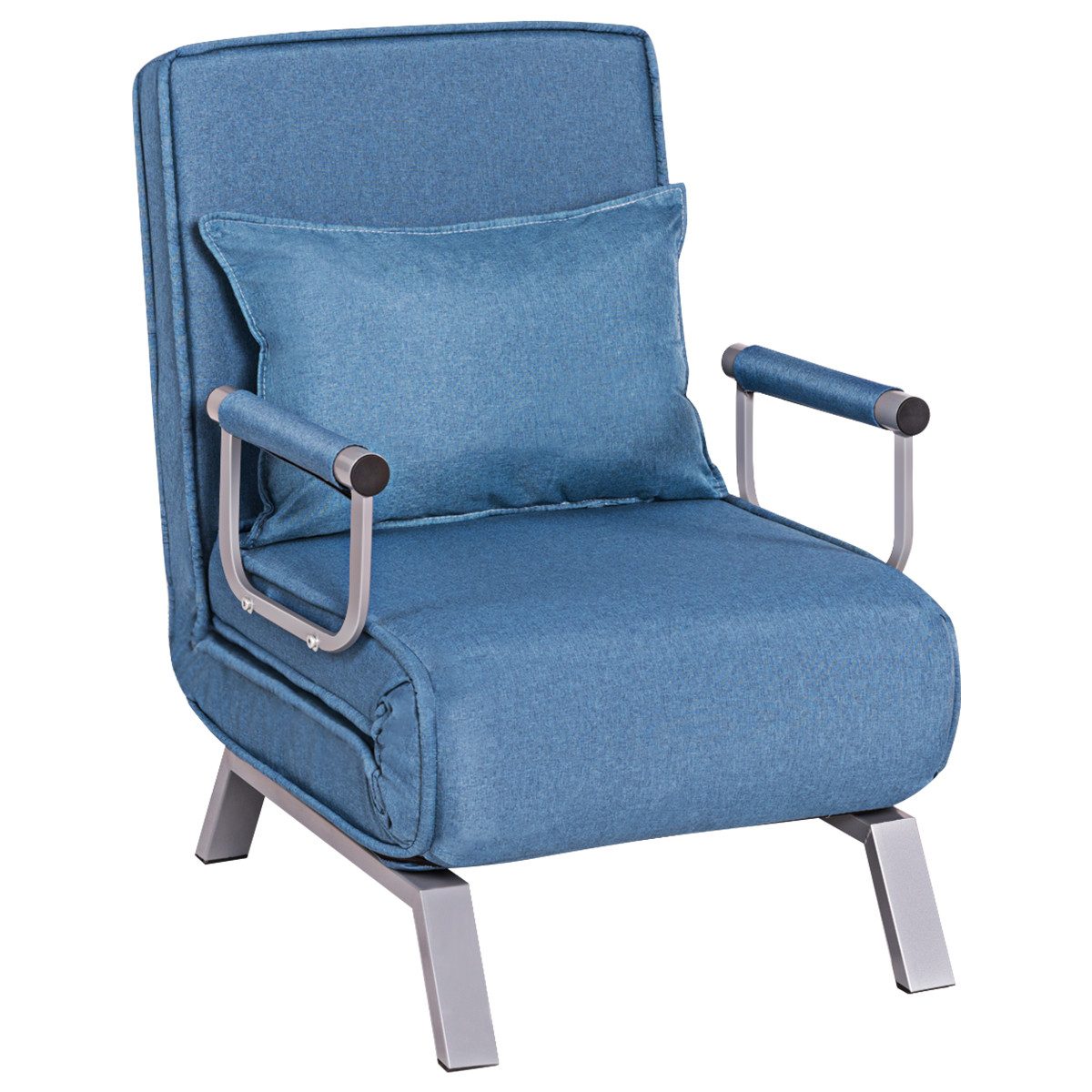 COSTWAY Schlafsofa, verstellbare Rückenlehne,klappbar,bis 200kg