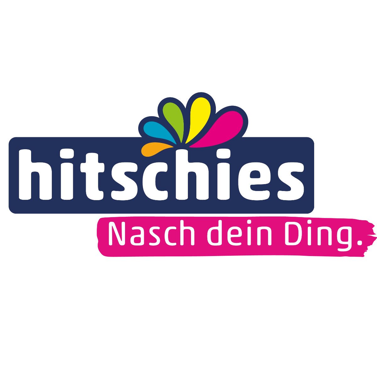 hitschies Süßigkeit, Hitschies Sour Blue Dragierte Kaubonbons mit Himbeergeschmack 140g