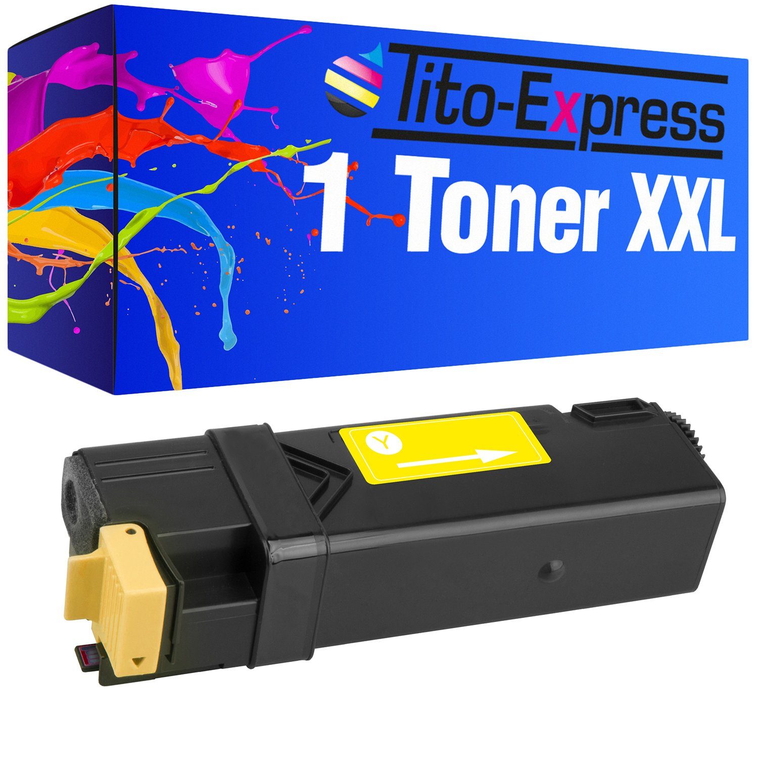 Tito-Express Tonerpatrone ersetzt Xerox Xerox6140 6140 6140DN 6140N Phaser Yellow, Series Xerox-6140 6140 6140 für