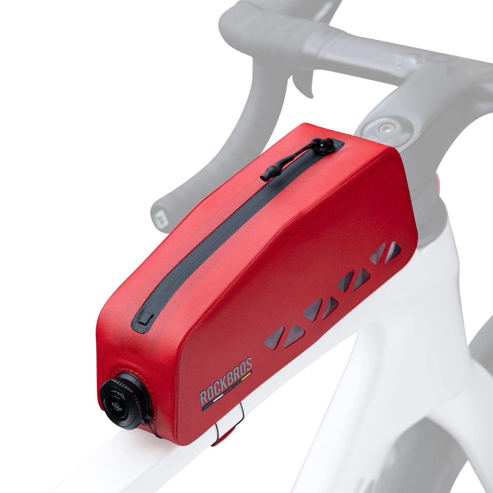ROCKBROS Rahmentasche Road to Sky Oberrohrtasche 1L, wasserdicht, stabiles Material, schlankes Design