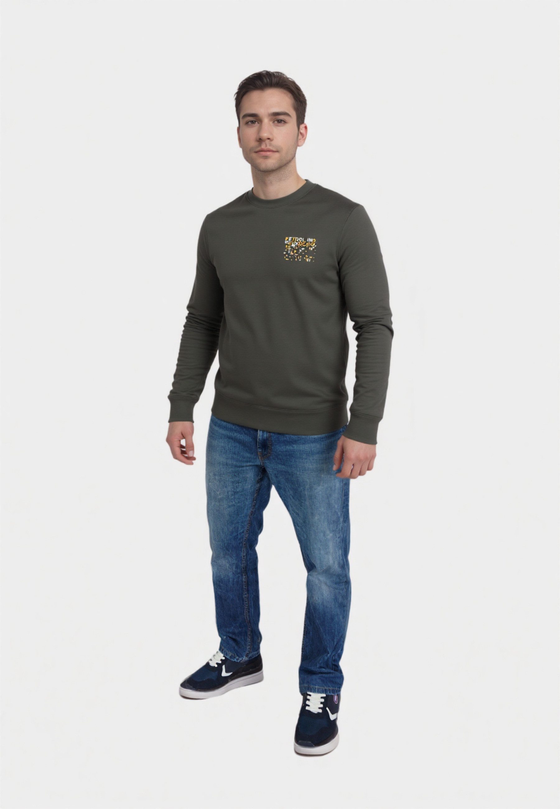 Petrol Industries Sweatshirt Pullover Sweatshirt (1-tlg) günstig online kaufen