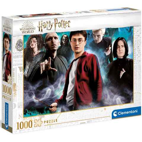 Clementoni® Puzzle Wizarding World, Harry Potter, 1000 Puzzleteile, Made in Europe, FSC® - schützt Wald - weltweit