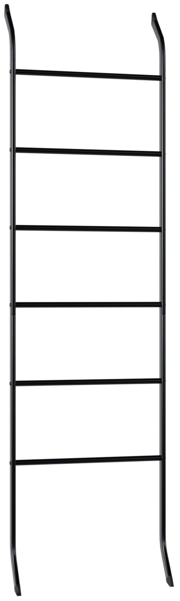 TPFLiving Handtuchhalter Vailo, Maße (TxBxH): 15 x 46 x 147cm - Farbe: schw günstig online kaufen