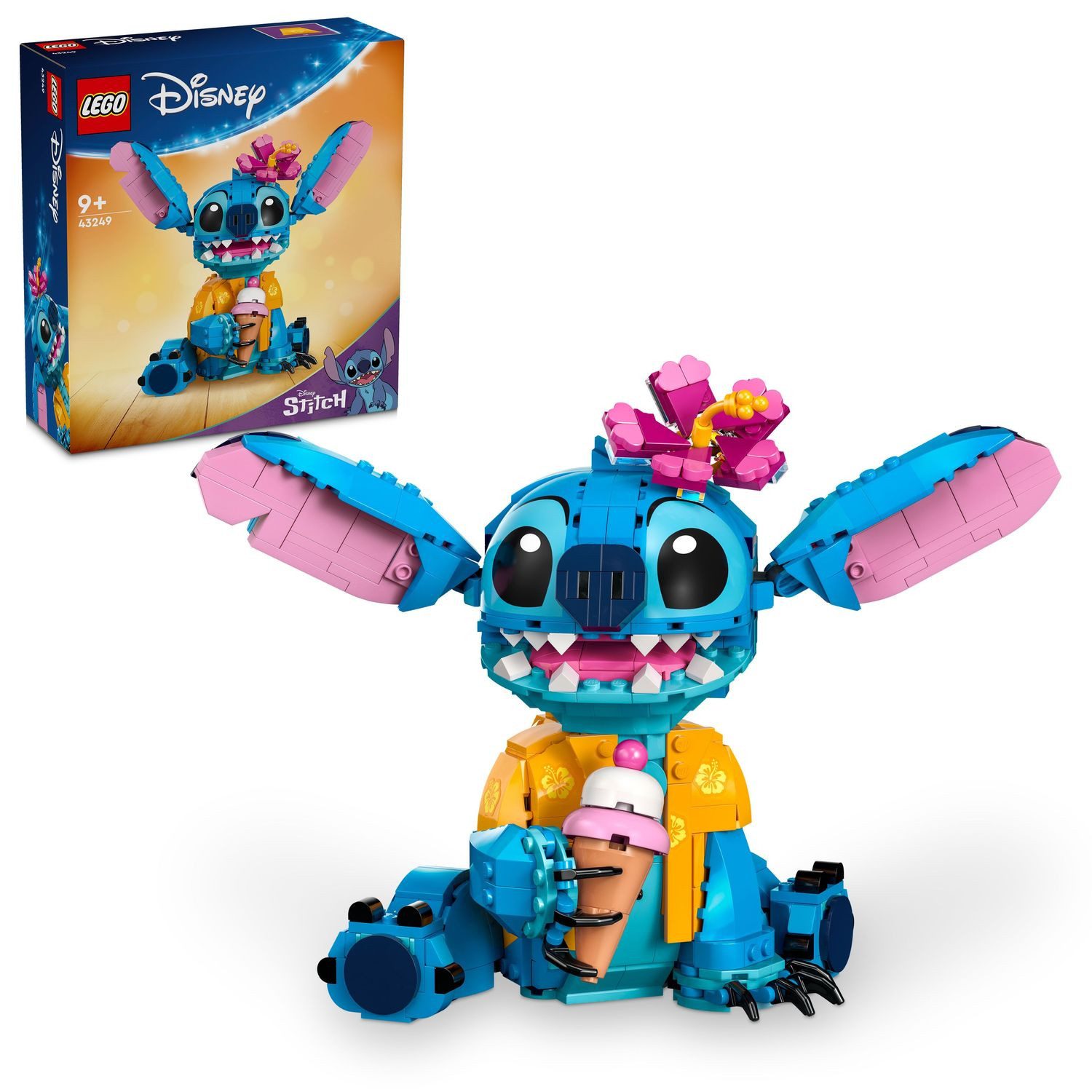 LEGO® Disney™ Stitch Konstruktionsspielsteine, (Stitch, Klemmbausteine), Made in Europe