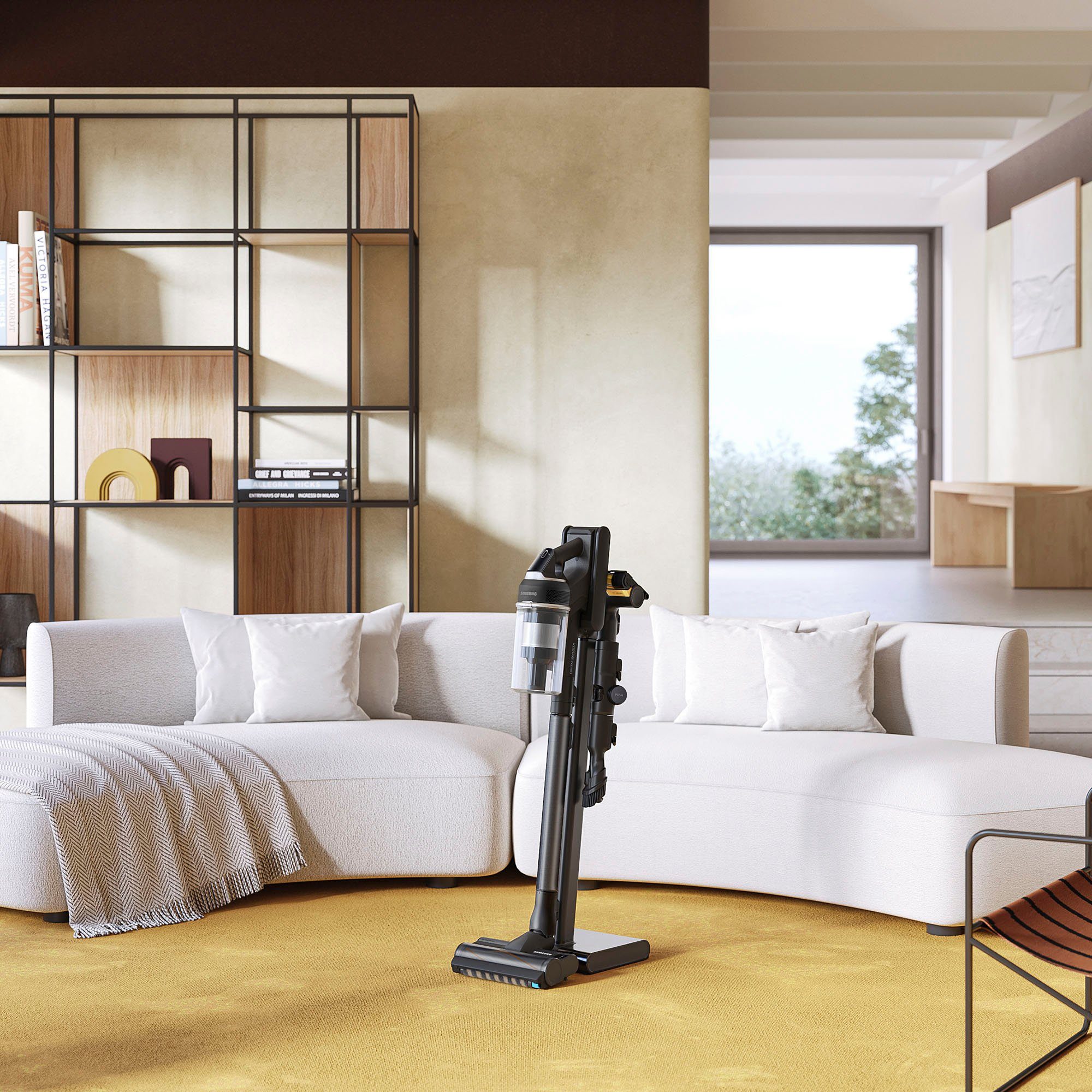 Samsung Akku-Handstaubsauger VS20C95D2TK/WD, Jet 95 Akku+ PetPRO, 580 W, beutellos, 580 W, beutellos, 2x Akkus