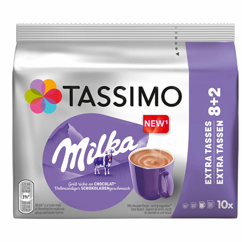 JACOBS Kakao Milka, 10er-Pack Kakao-Discs