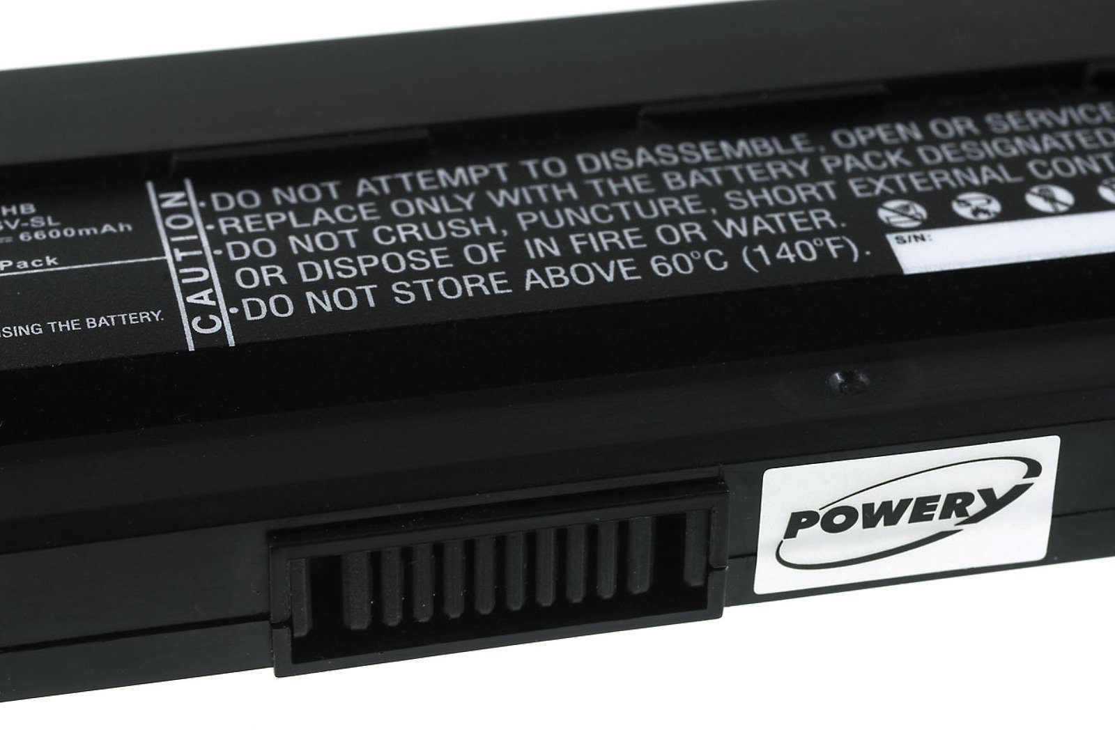 V) Powery 6600 XXL-Akku Laptop-Akku A54L Asus (11.1 mAh für