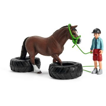 Schleich® Spielfigur Farm World Pony Agility Rennen