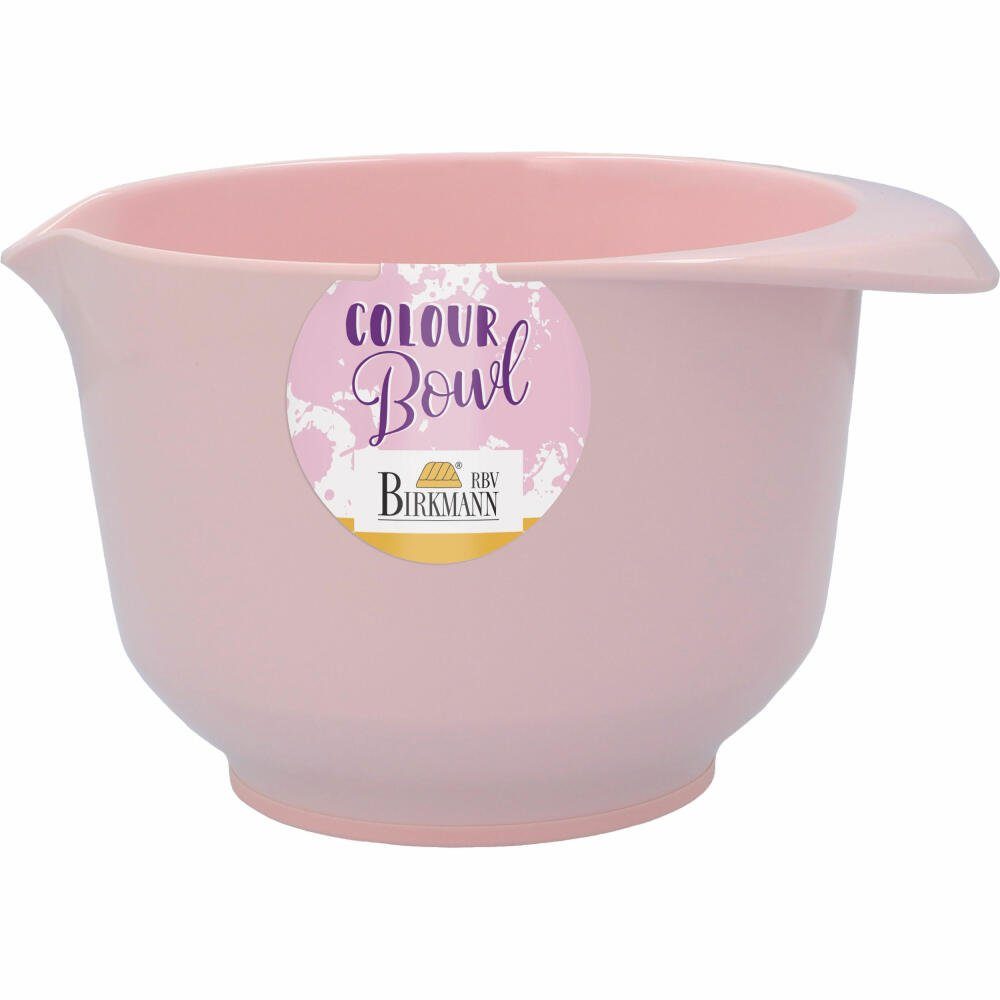 Birkmann Rührschüssel Colour Bowl Rosa 1 L, Kunststoff