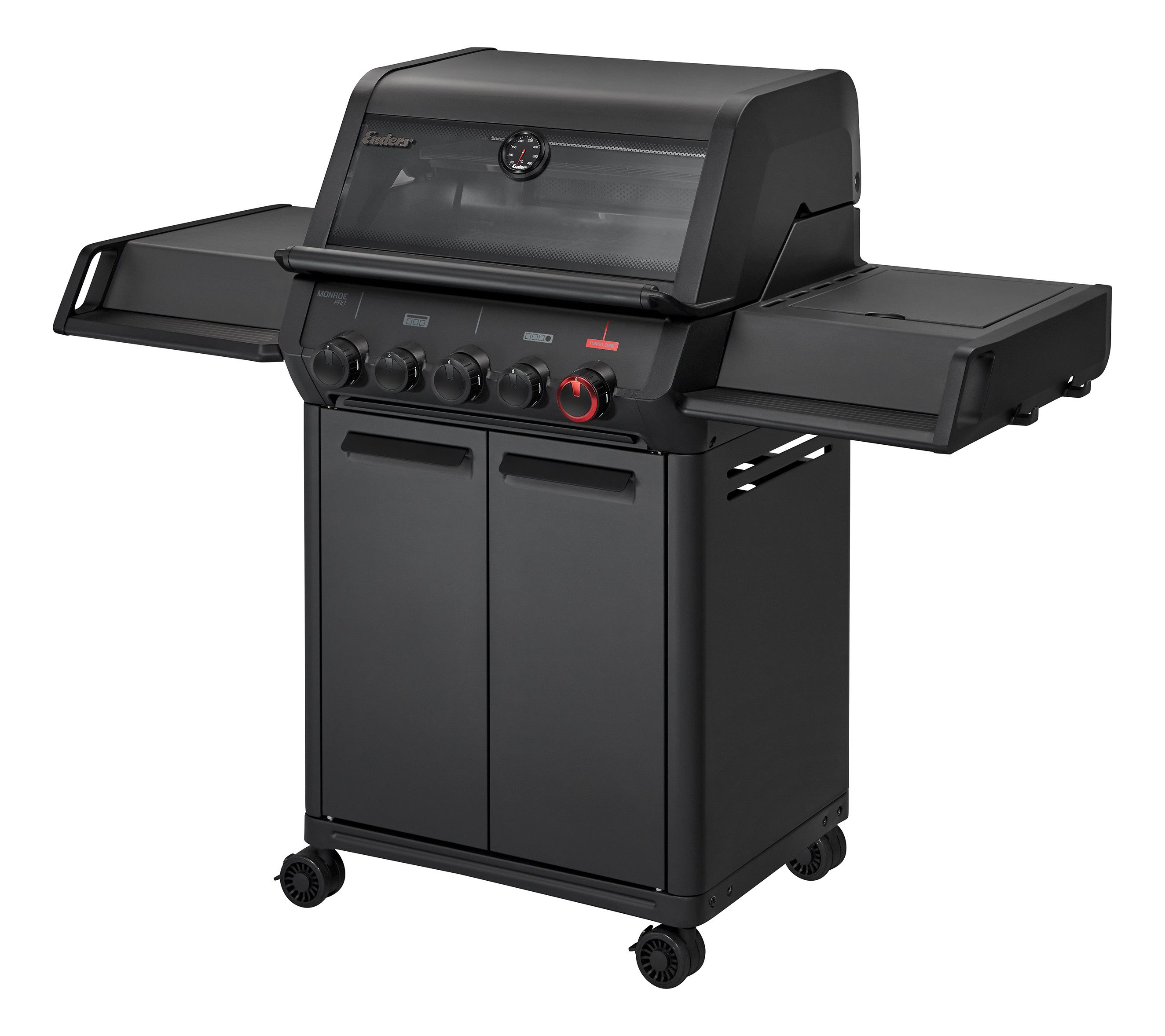 Enders® Gasgrill Monroe Pro 3 SIKR Turbo Shadow inkl. Seargrate