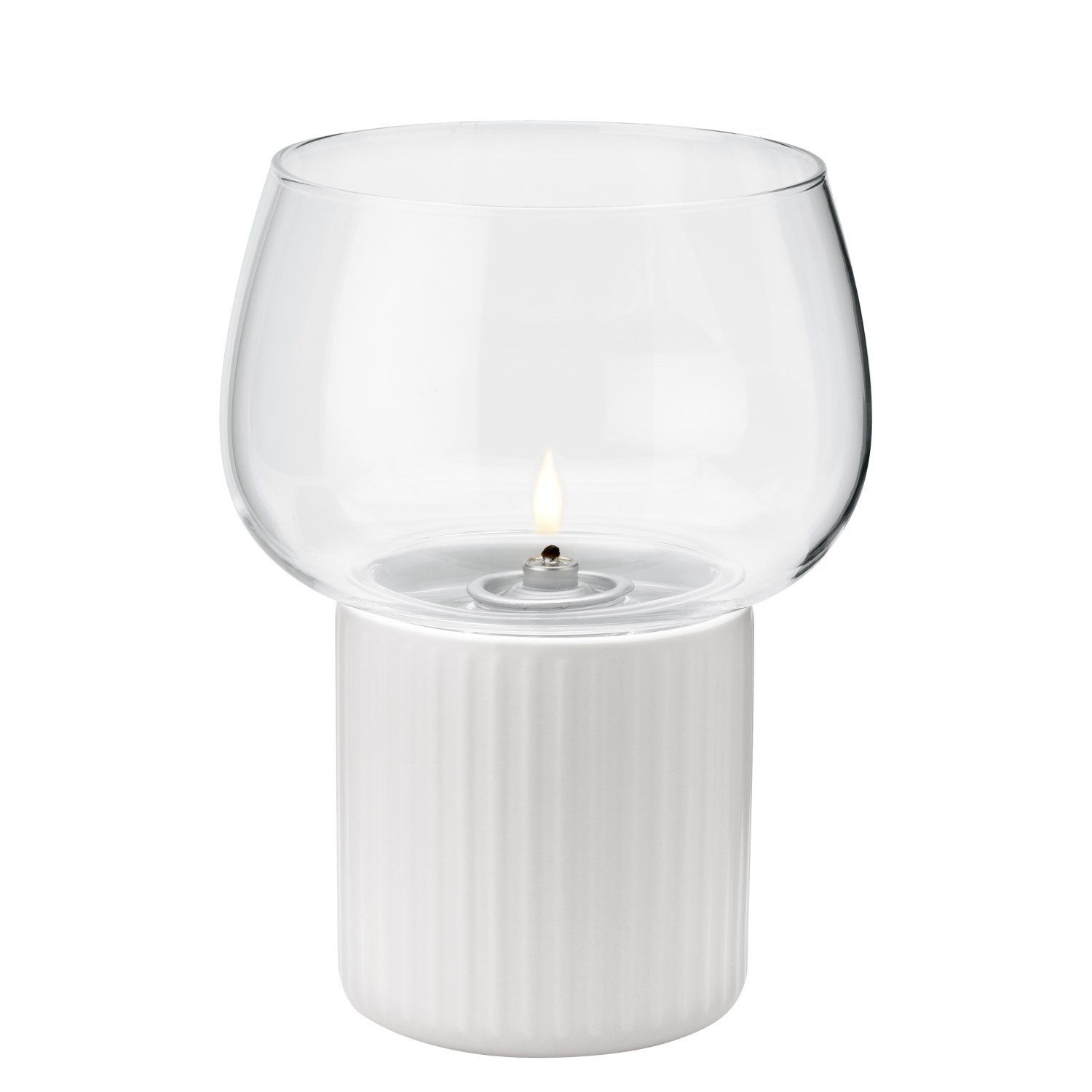 RIG-TIG Hygge Windlicht white Weiß Stelton