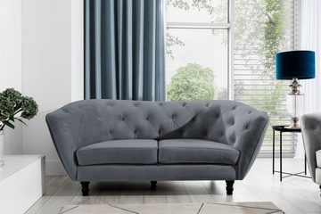 Fun Möbel Polstergarnitur Sofa-Set 3-2-1 Designer-Sofa Charlotte Stoff, (3-tlg., Sofa-Set 3-2-1 Designer-Sofa Charlotte Stoff)