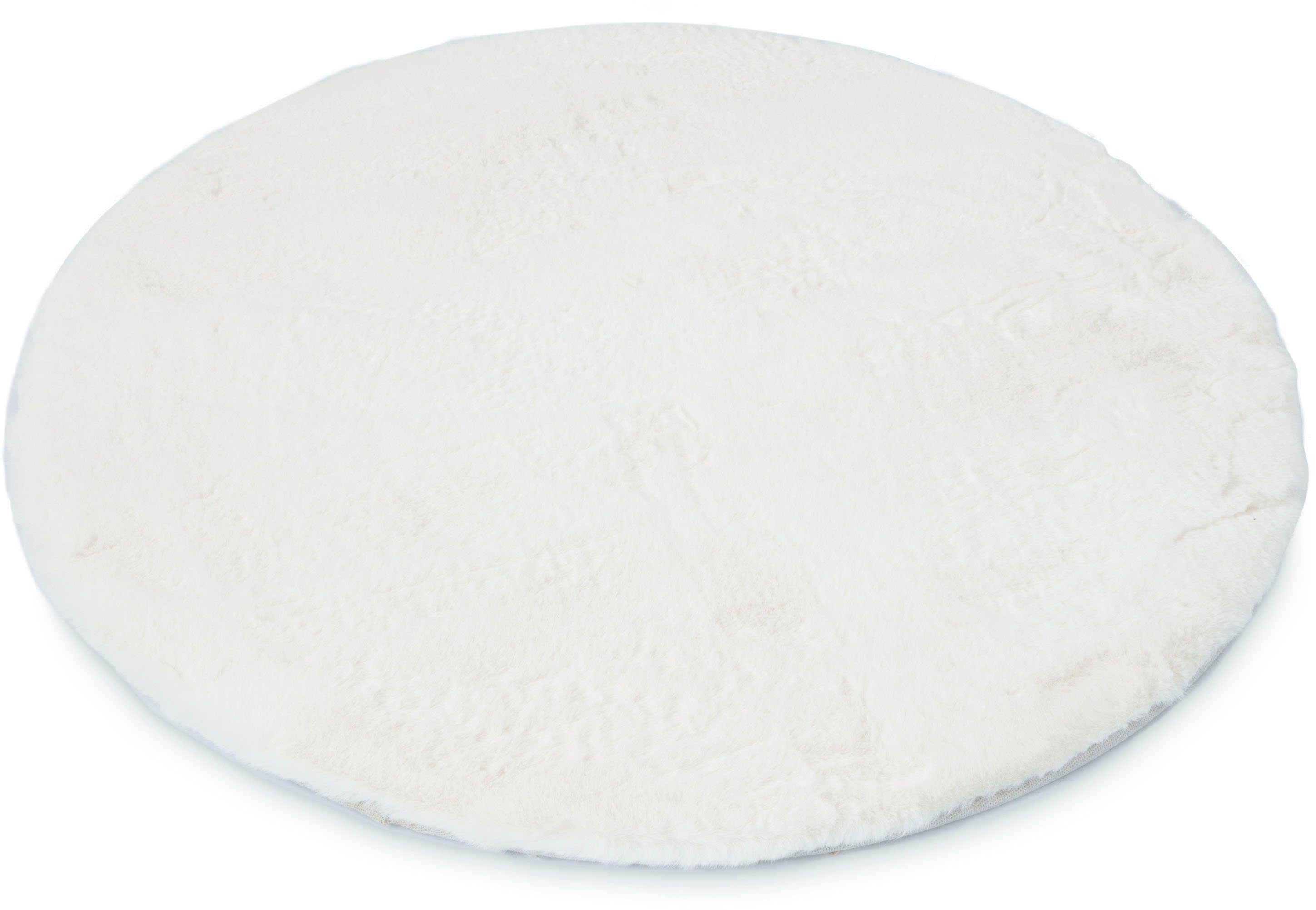 Gino Falcone Fellteppich Kuschelteppich Chiara, rund, günstig online kaufen
