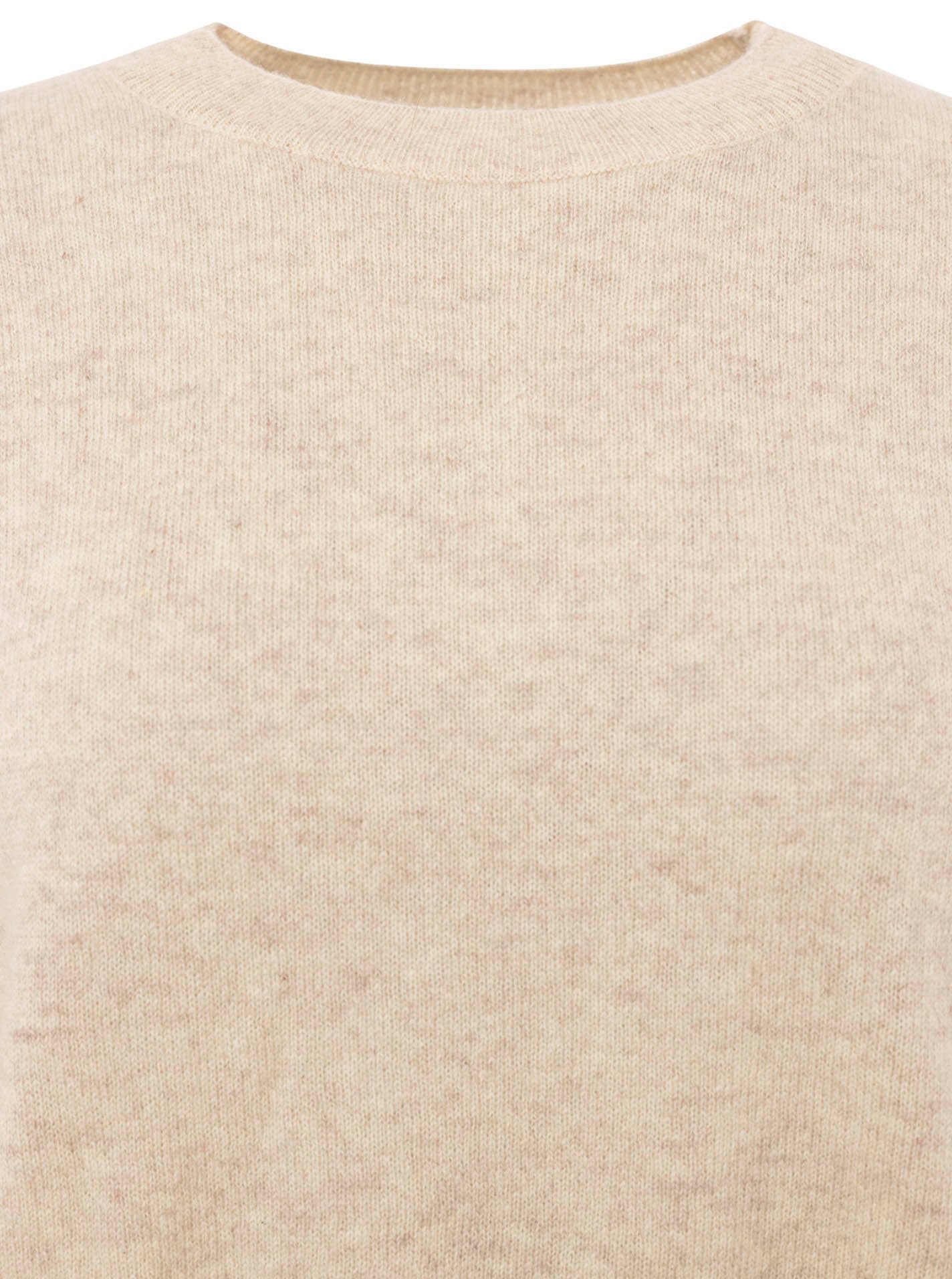 Zwillingsherz Kaschmirpullover Kastiger Rundhalspullover