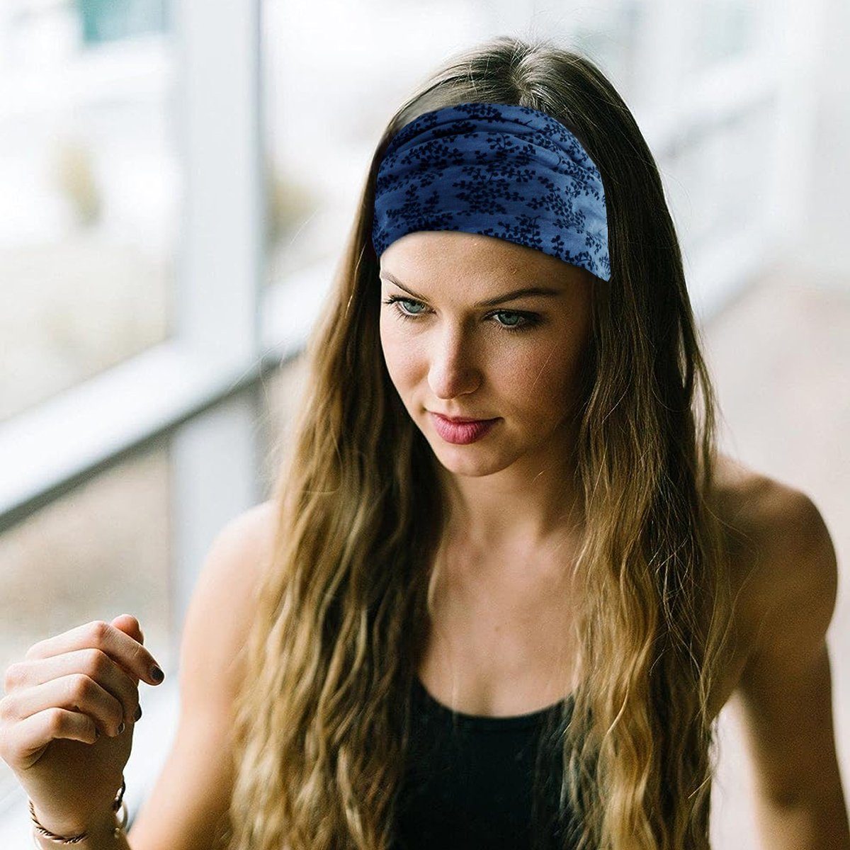 Jormftte Haarband Stirnband Sport,Dünn, Mehrfarbig3 für Damen Workout Sommer Yoga